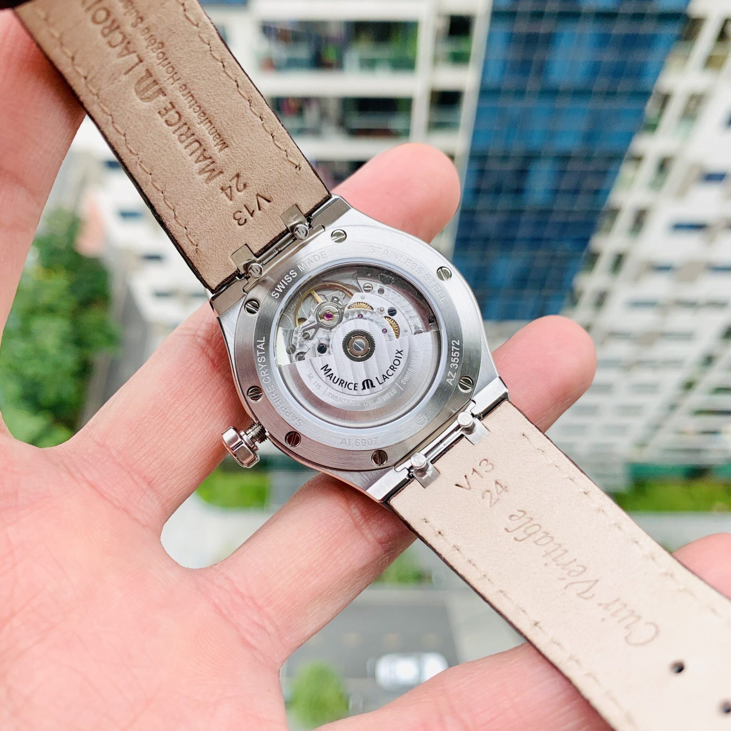 Đồng Hồ Maurice Lacroix Aikon Anthracite - AI6008-SS001-331-1