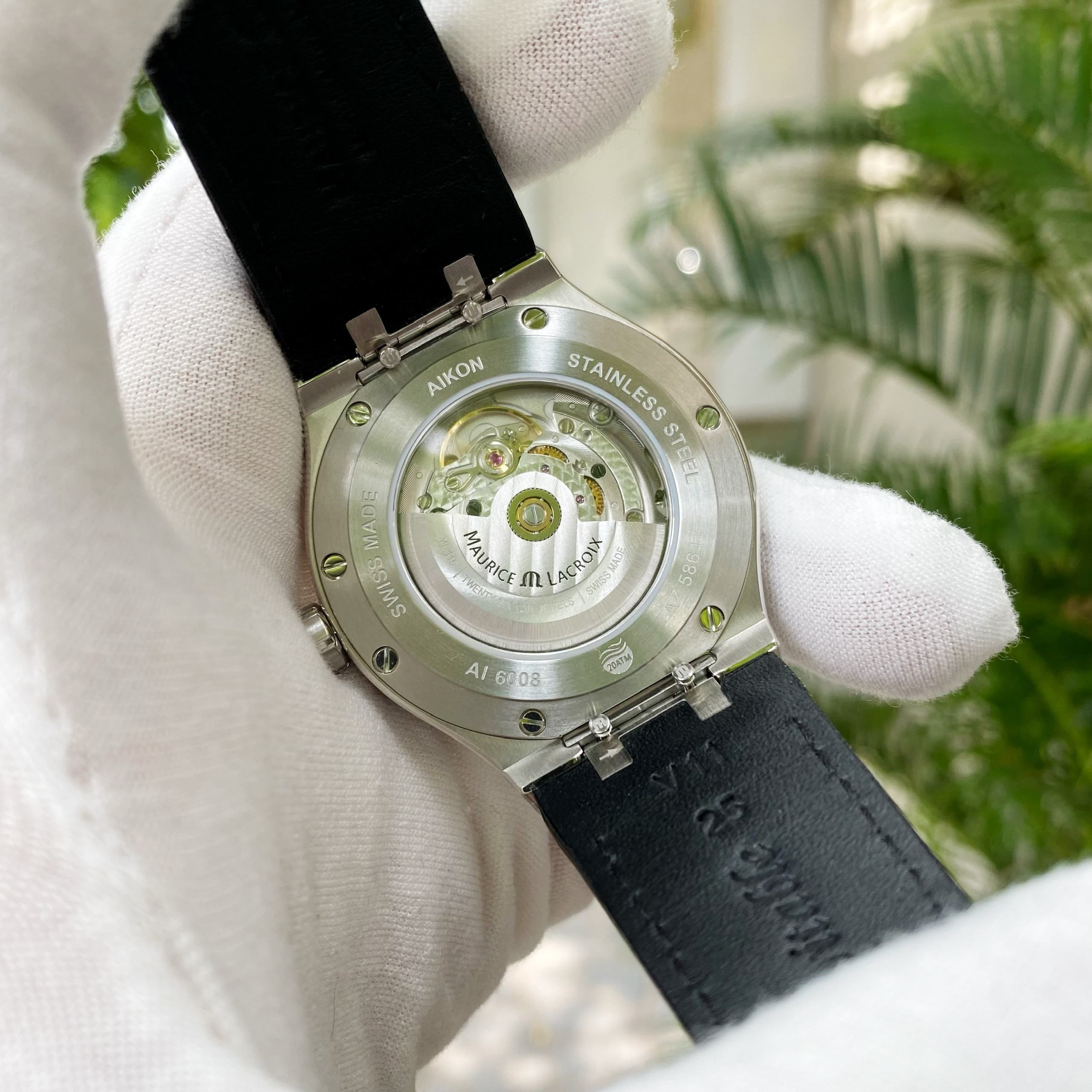 Đồng Hồ Maurice Lacroix Aikon Black 42mm - AI6008-SS001-330-1