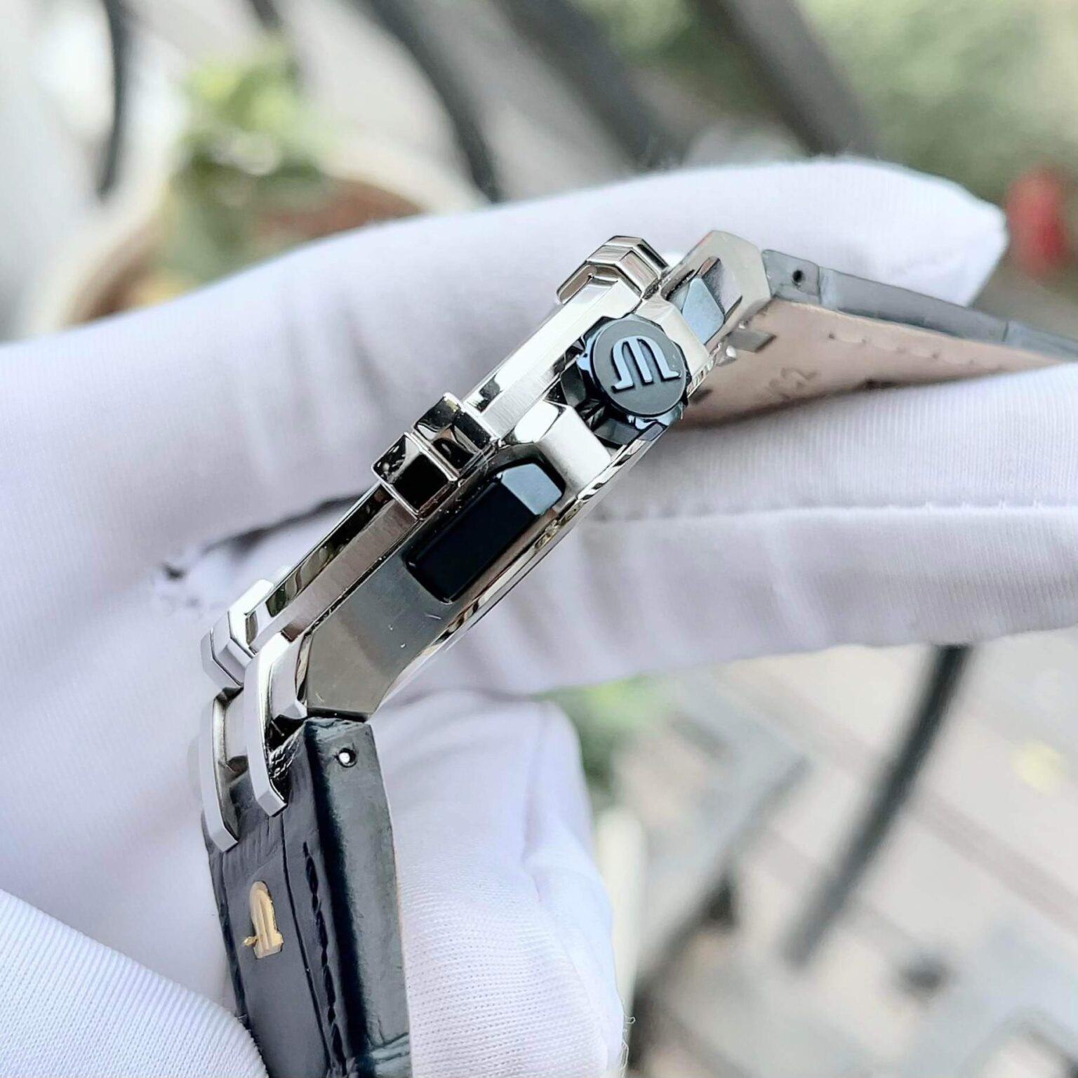 Đồng Hồ Maurice Lacroix Aikon Chronograph AI1018-SS001-432-4