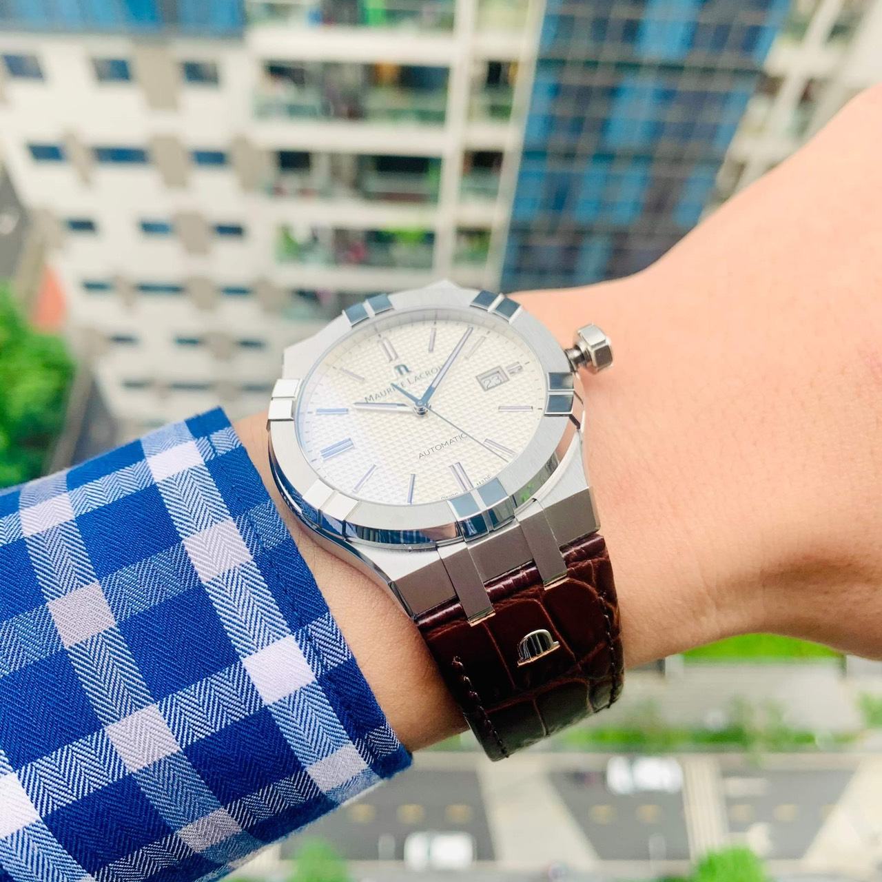 Đồng Hồ Maurice Lacroix Aikon 42mm - AI6008-SS001-130-1