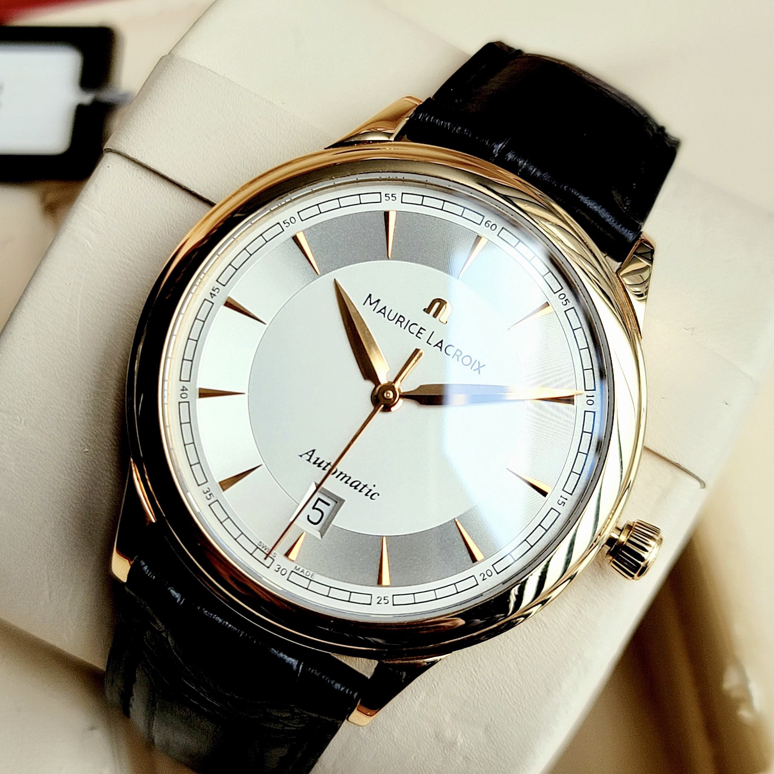 Đồng Hồ Maurice Lacroix Les Classiques 40mm LC6008-PG101-130 - Cũ