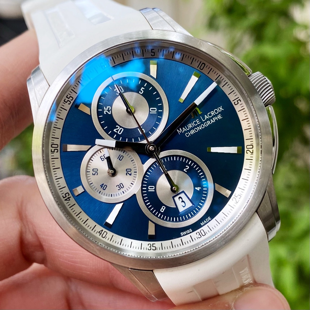 Đồng Hồ Maurice Lacroix Pontos Chronograph PT6168-SS001-430 - Cũ