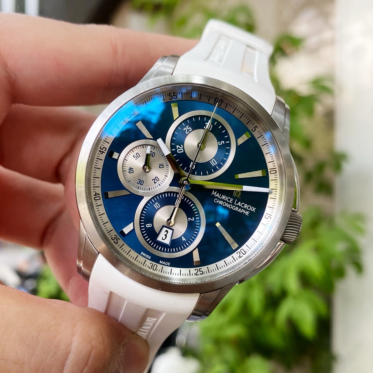 Đồng Hồ Maurice Lacroix Pontos Chronograph PT6168-SS001-430 - Cũ
