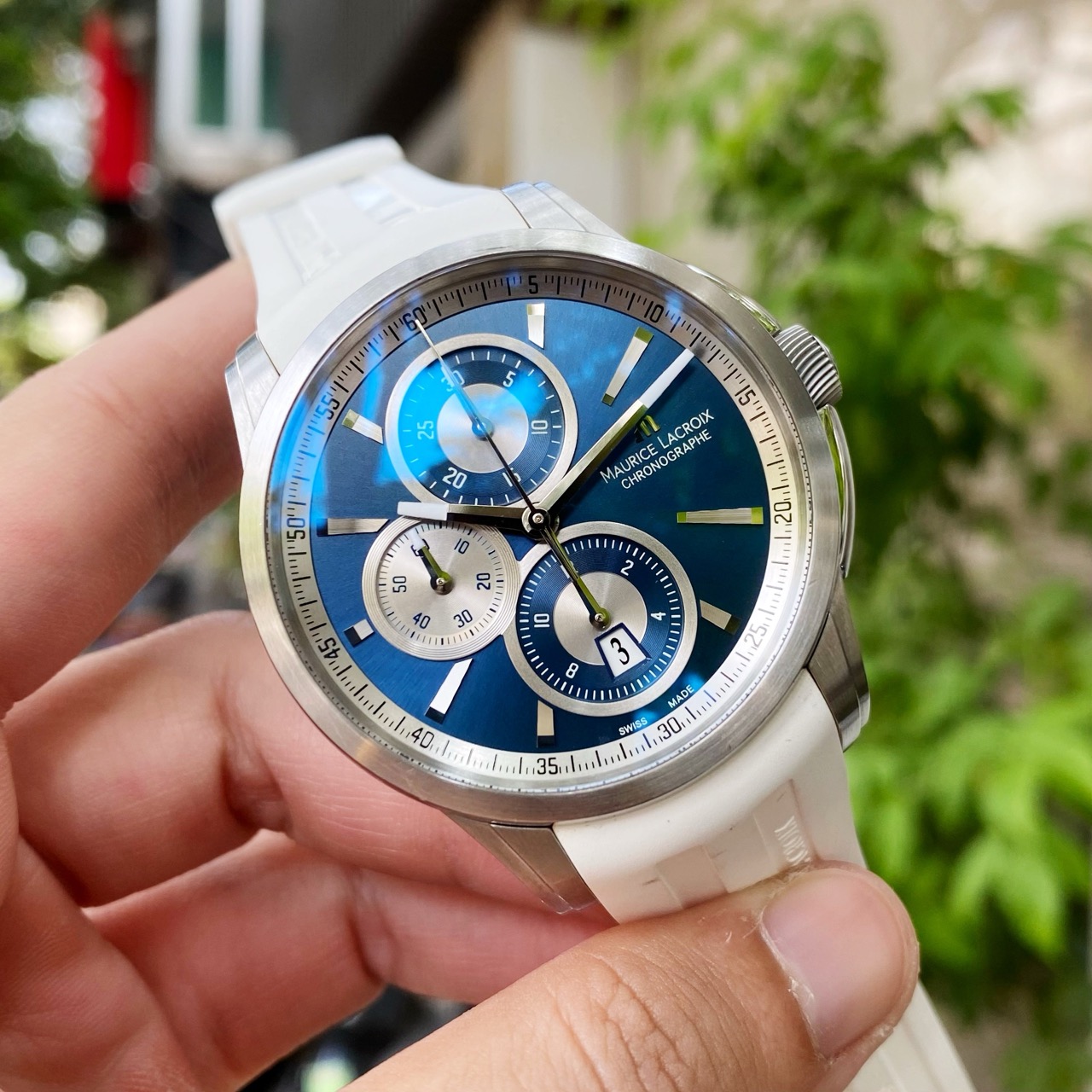 Đồng Hồ Maurice Lacroix Pontos Chronograph PT6168-SS001-430 - Cũ