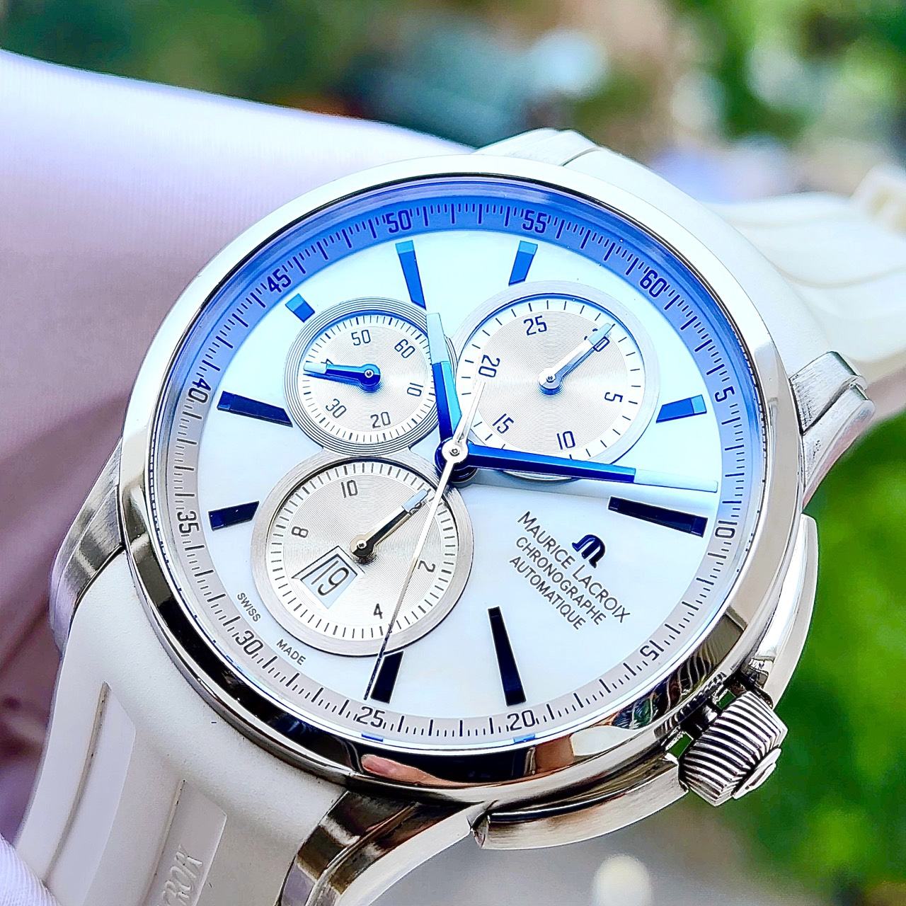 Đồng Hồ Maurice Lacroix Pontos PT6188-SS001-132 - Cũ