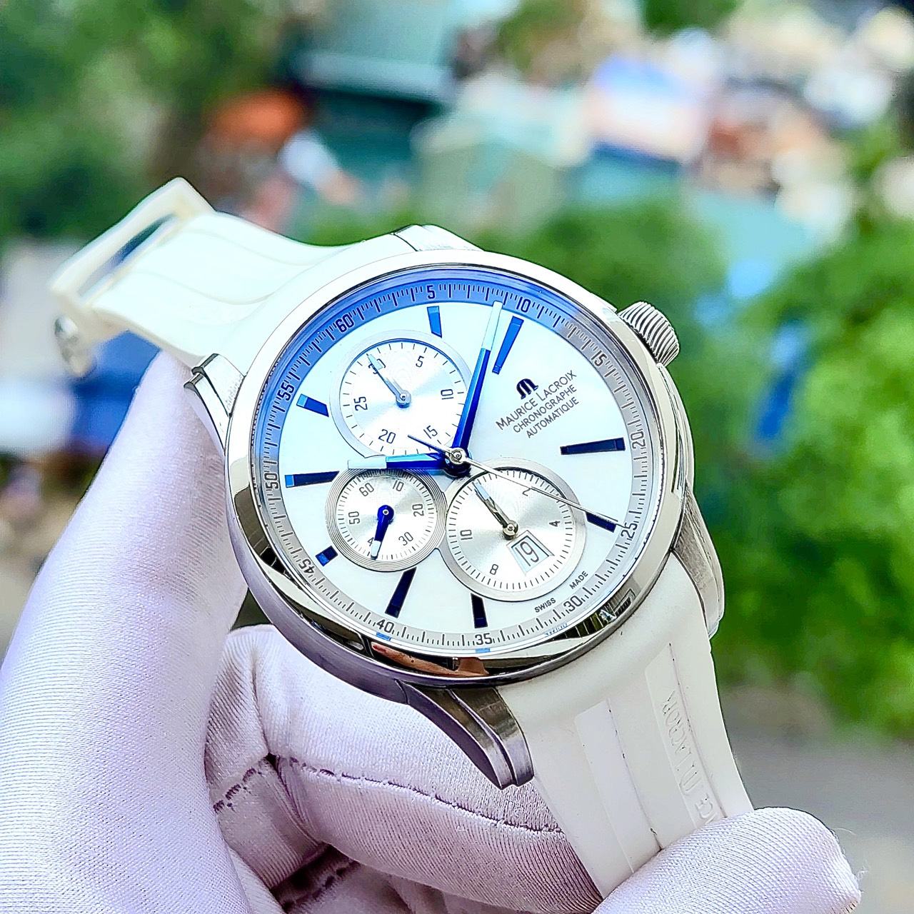Đồng Hồ Maurice Lacroix Pontos PT6188-SS001-132 - Cũ