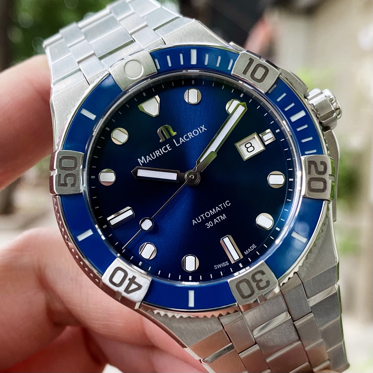 Đồng Hồ Maurice Lacroix Ventuner Blue AI6058-SS002-430-1 - Cũ