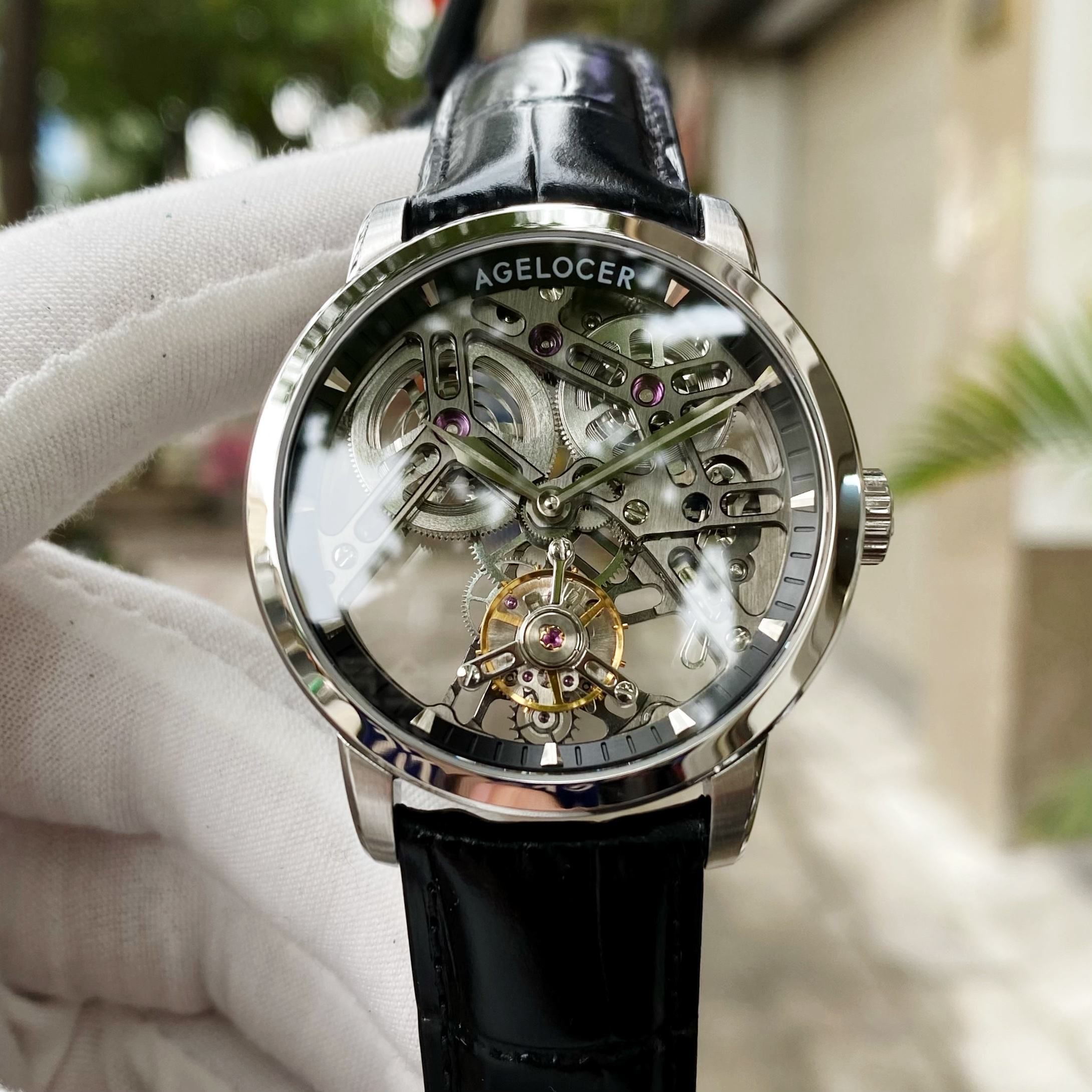 Đồng Hồ Agelocer Bosch-Tourbillon 9001A1