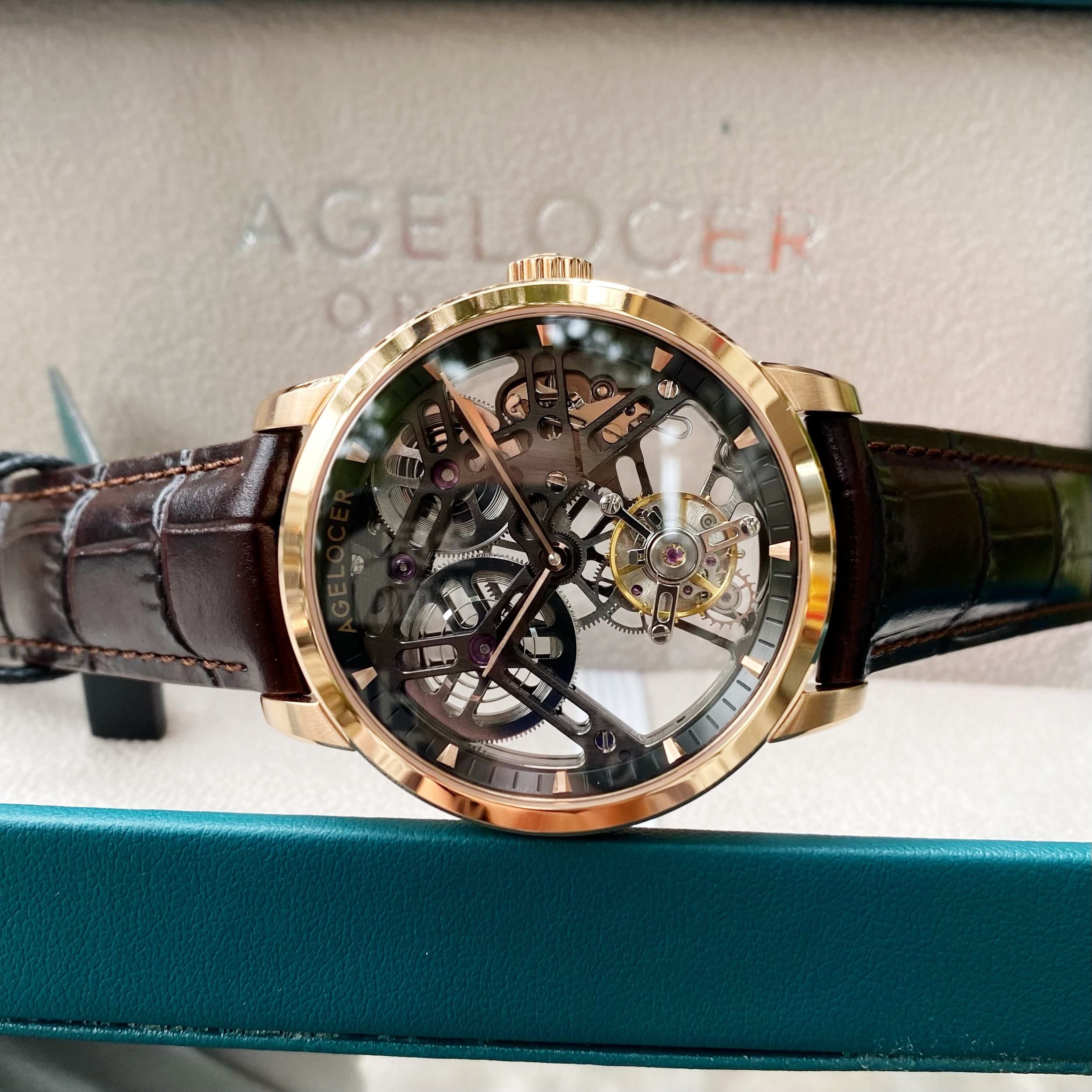 Đồng Hồ Agelocer Bosch-Tourbillon 9001D2