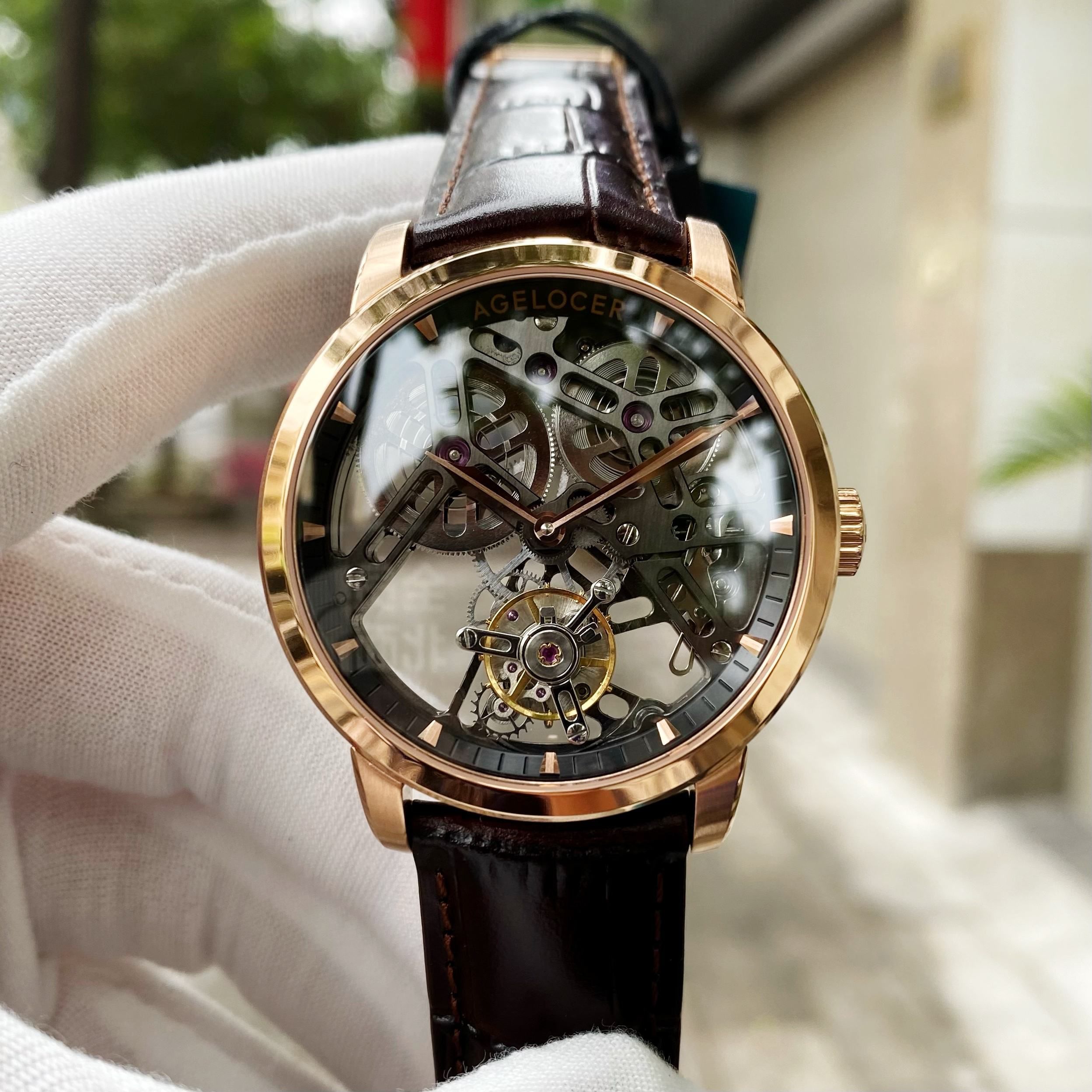 Đồng Hồ Agelocer Bosch-Tourbillon 9001D2