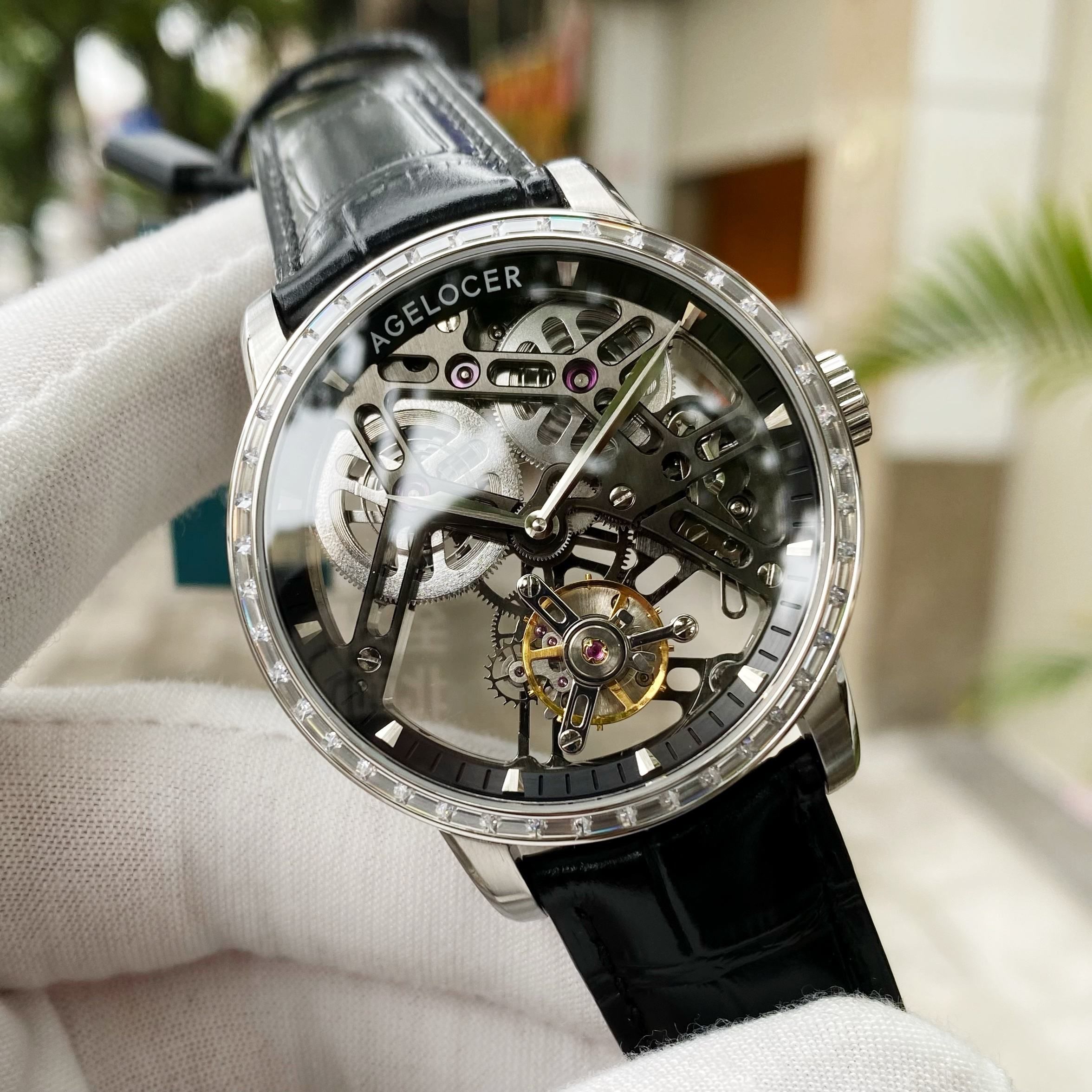 Đồng Hồ Agelocer Bosch-Tourbillon 9001E1