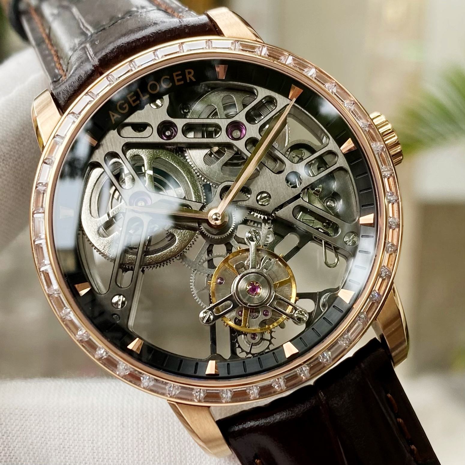 Đồng Hồ Agelocer Bosch-Tourbillon 9001F2