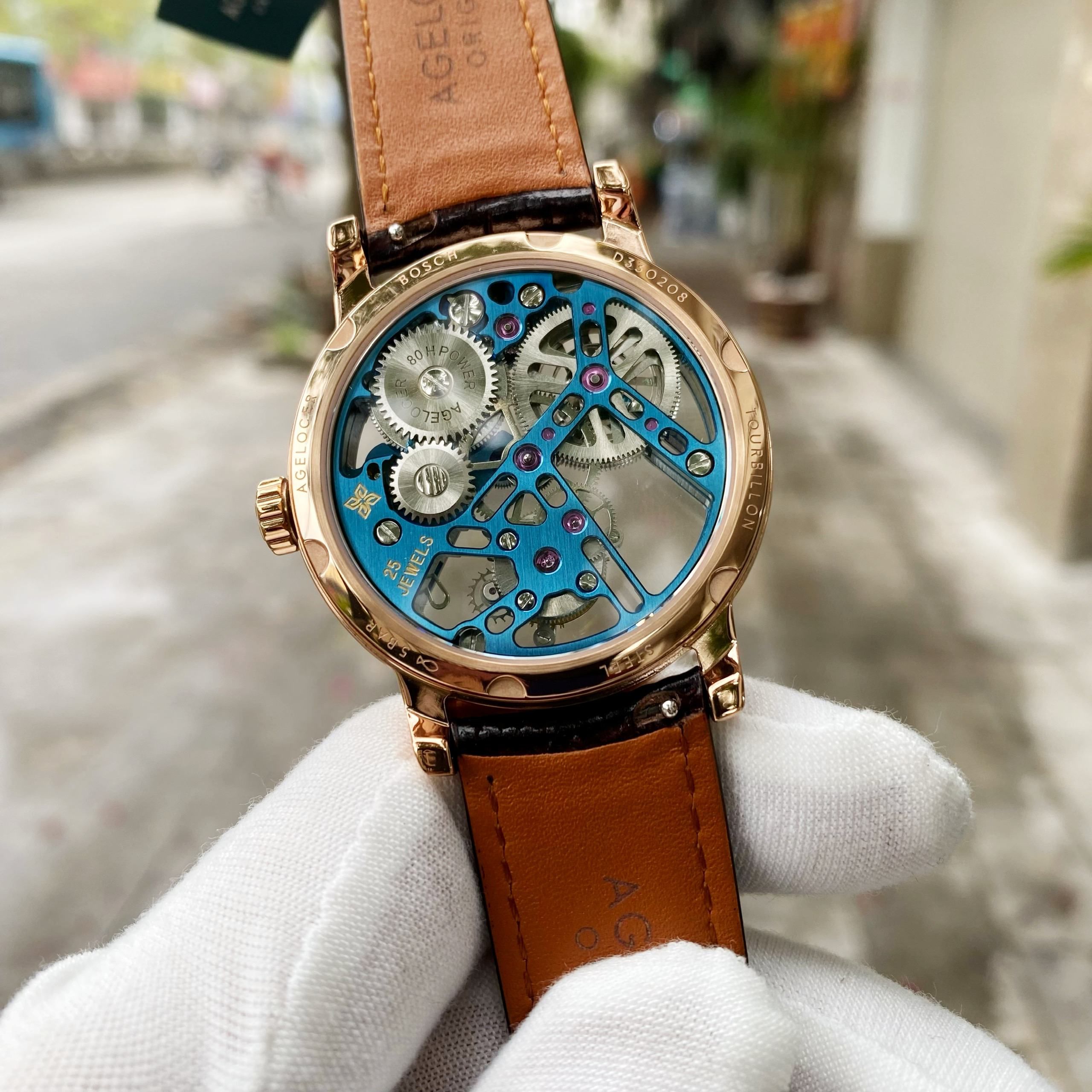 Đồng Hồ Agelocer Bosch-Tourbillon 9004D2