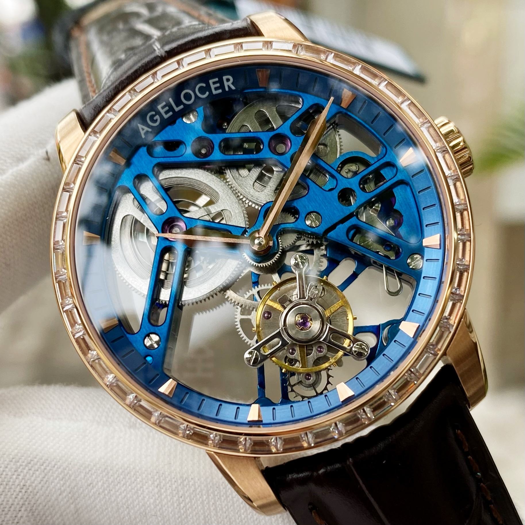 Đồng Hồ Agelocer Bosch-Tourbillon 9004F2