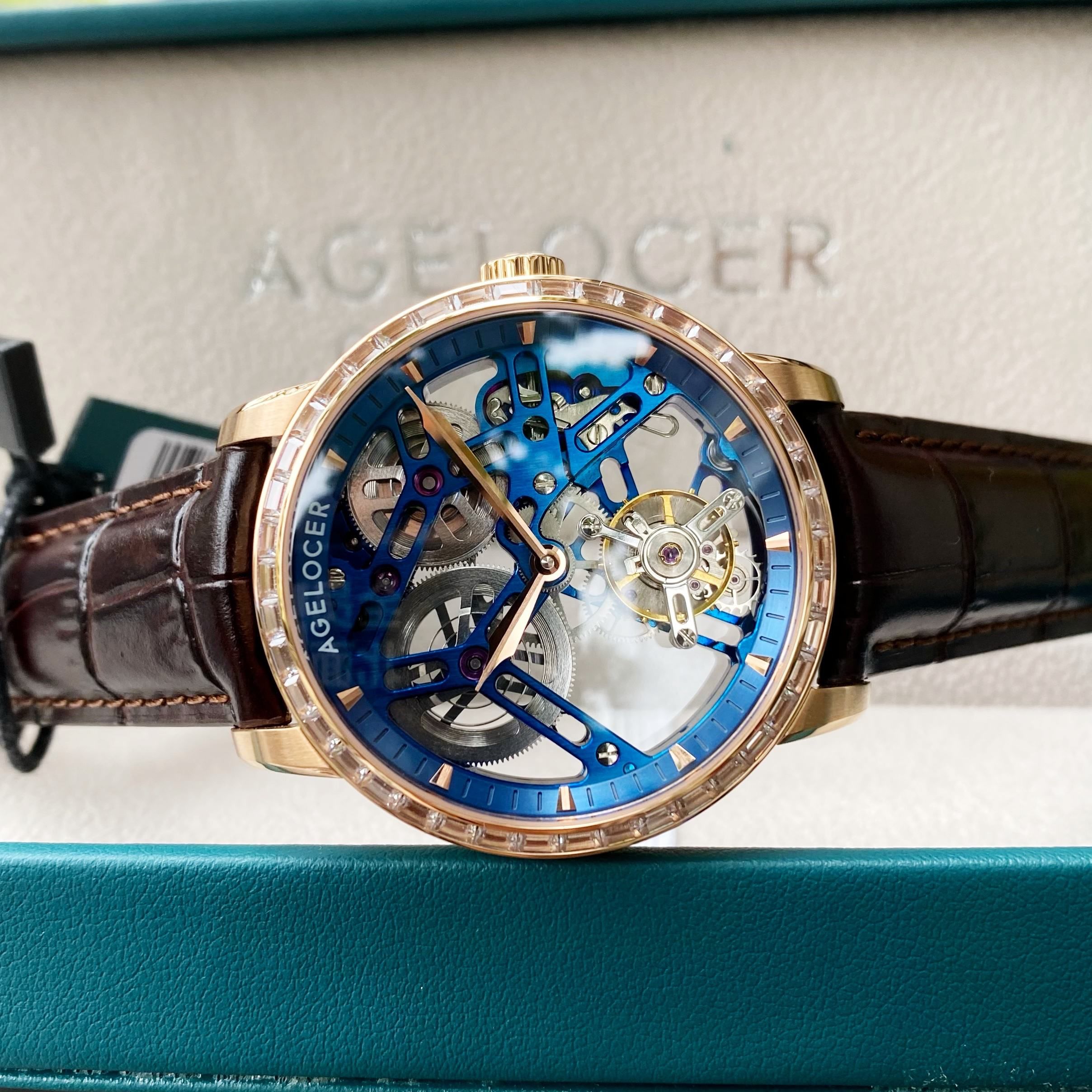 Đồng Hồ Agelocer Bosch-Tourbillon 9004F2