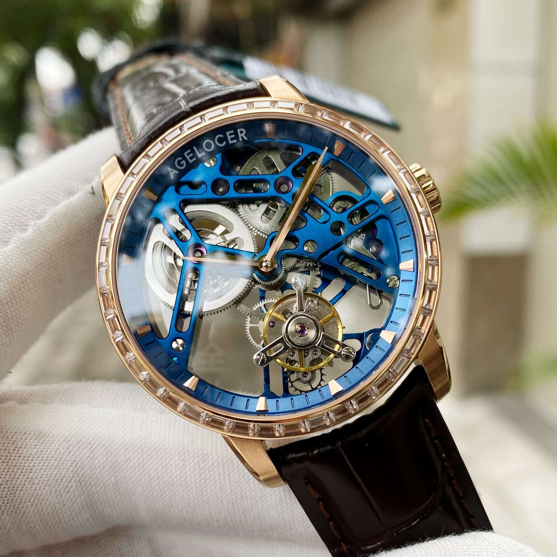 Đồng Hồ Agelocer Bosch-Tourbillon 9004F2