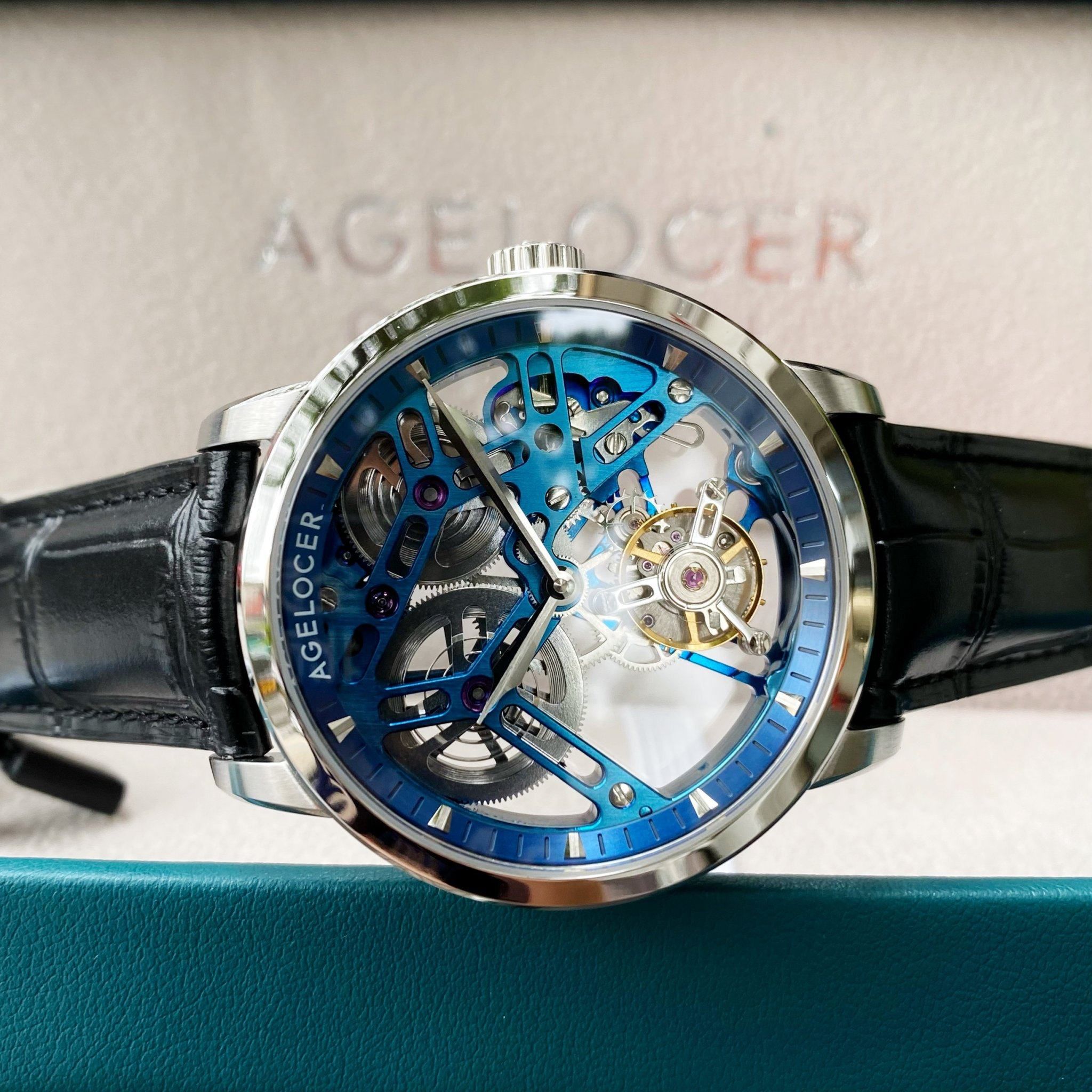 Đồng Hồ Agelocer Bosch-Tourbillon 9004A1