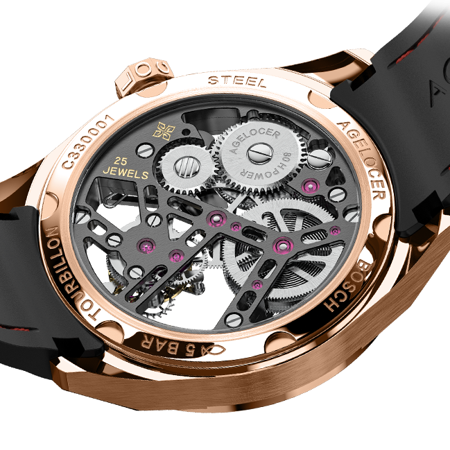 Đồng Hồ Agelocer Tourbillon 9101D1