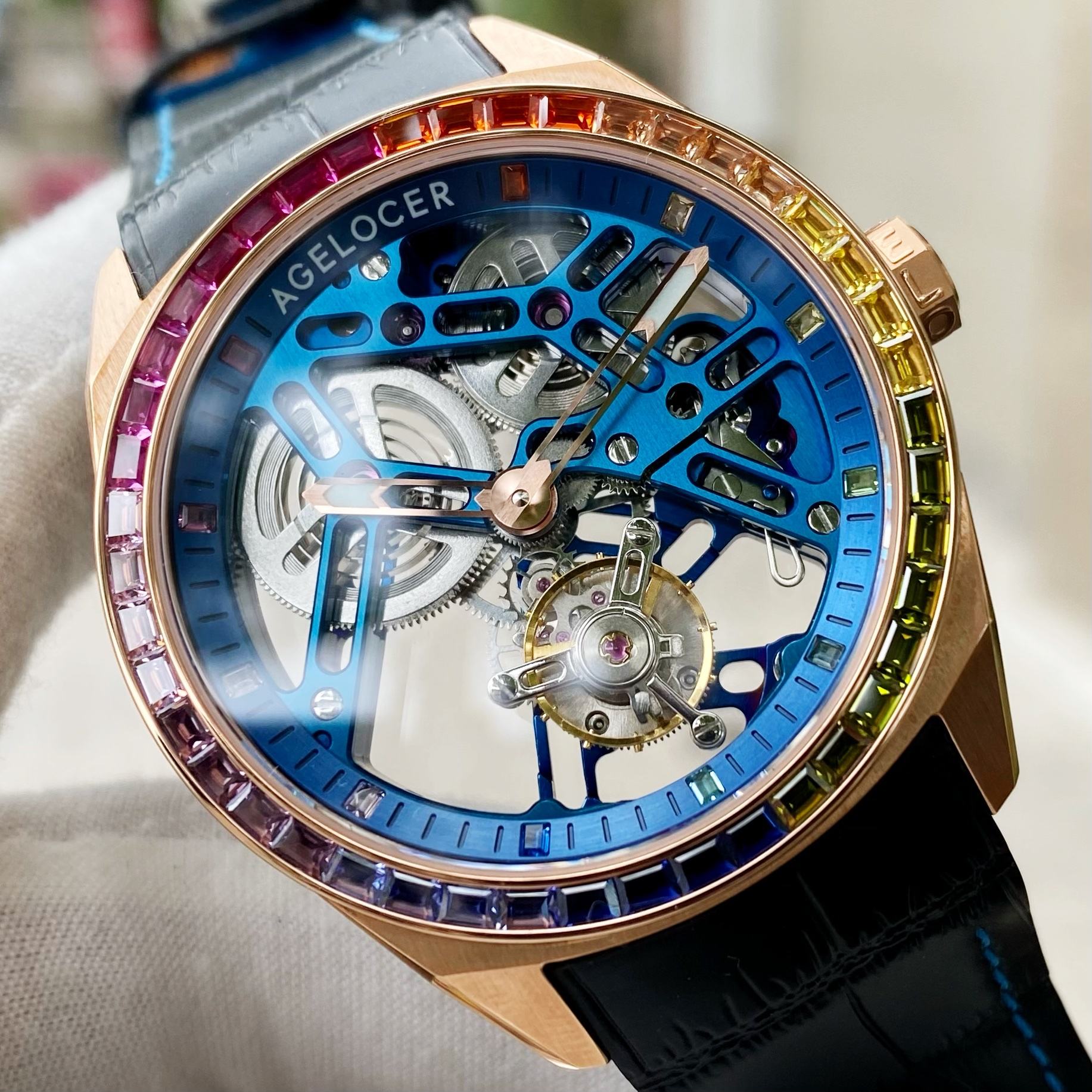 Đồng Hồ Agelocer Tourbillon 9104L6