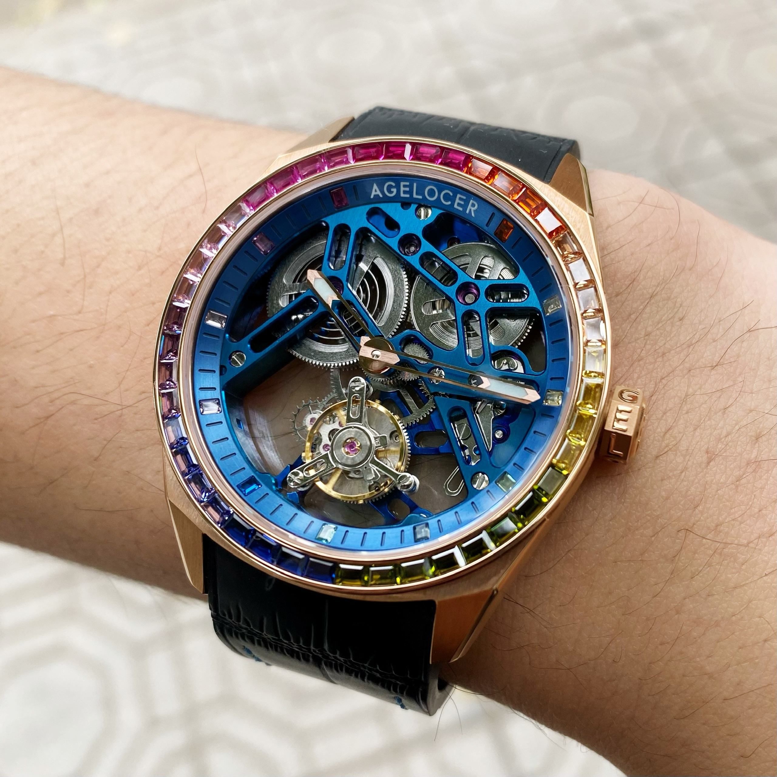 Đồng Hồ Agelocer Tourbillon 9104L6