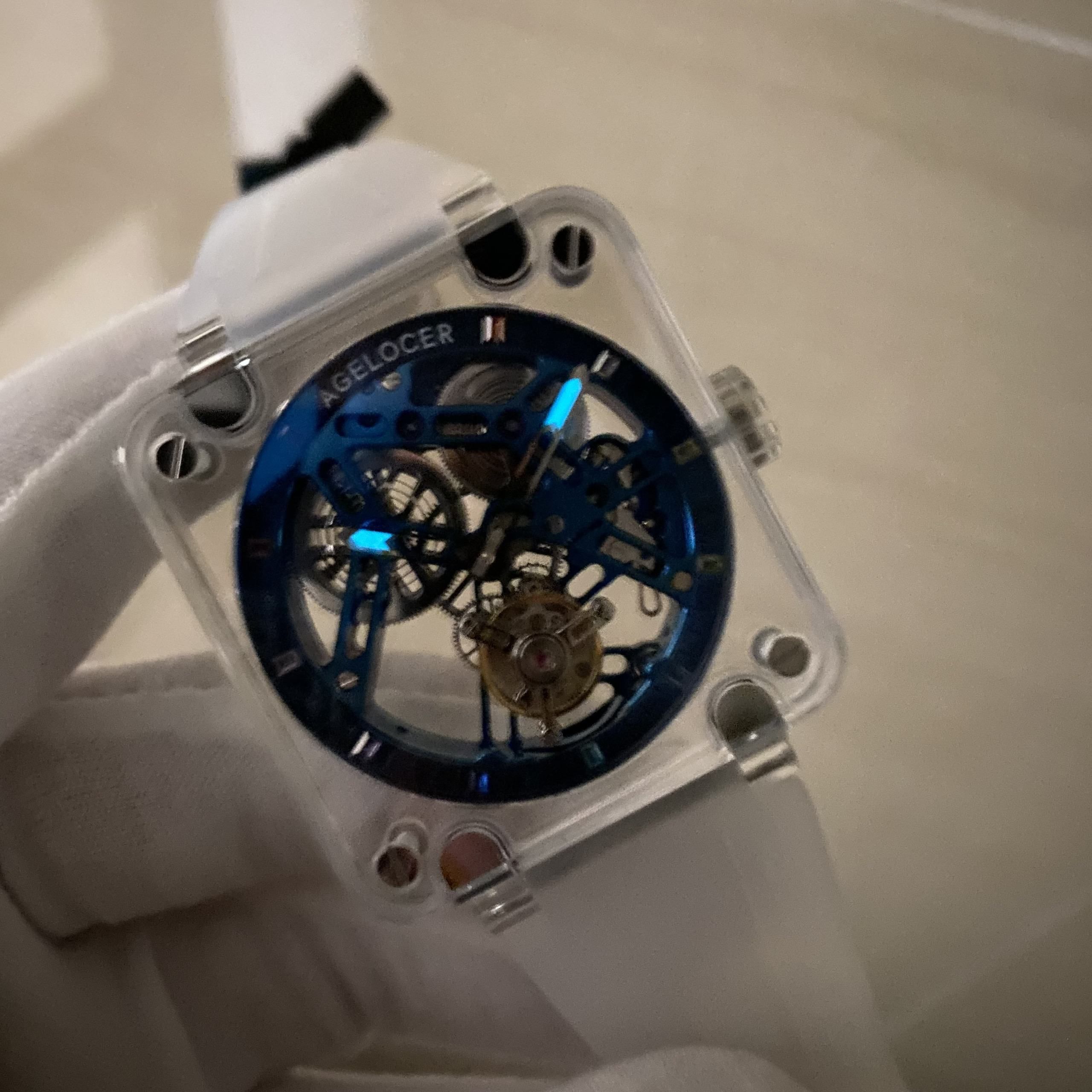 Đồng Hồ Agelocer Sapphire Tourbillon 9204S11
