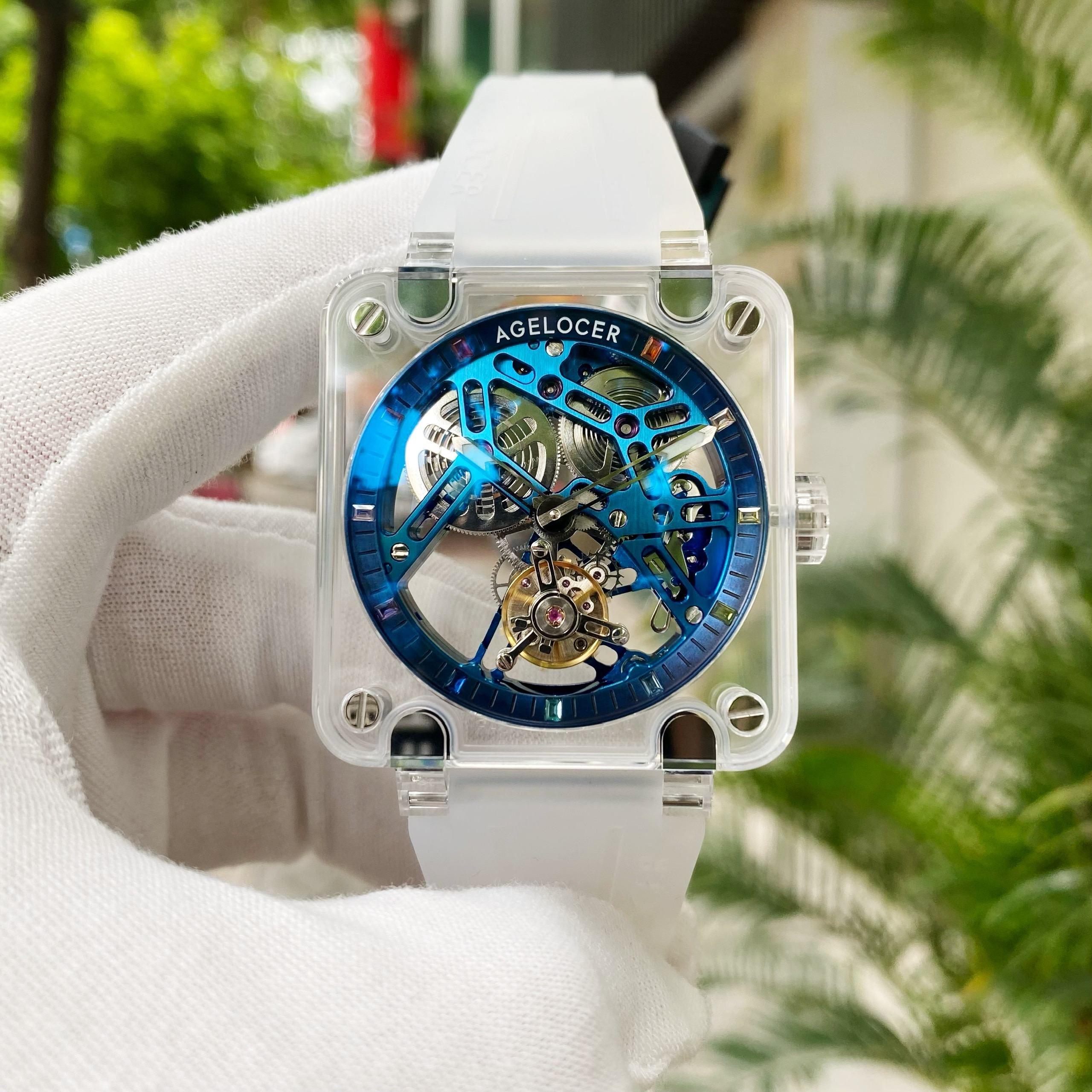Đồng Hồ Agelocer Sapphire Tourbillon 9204S11