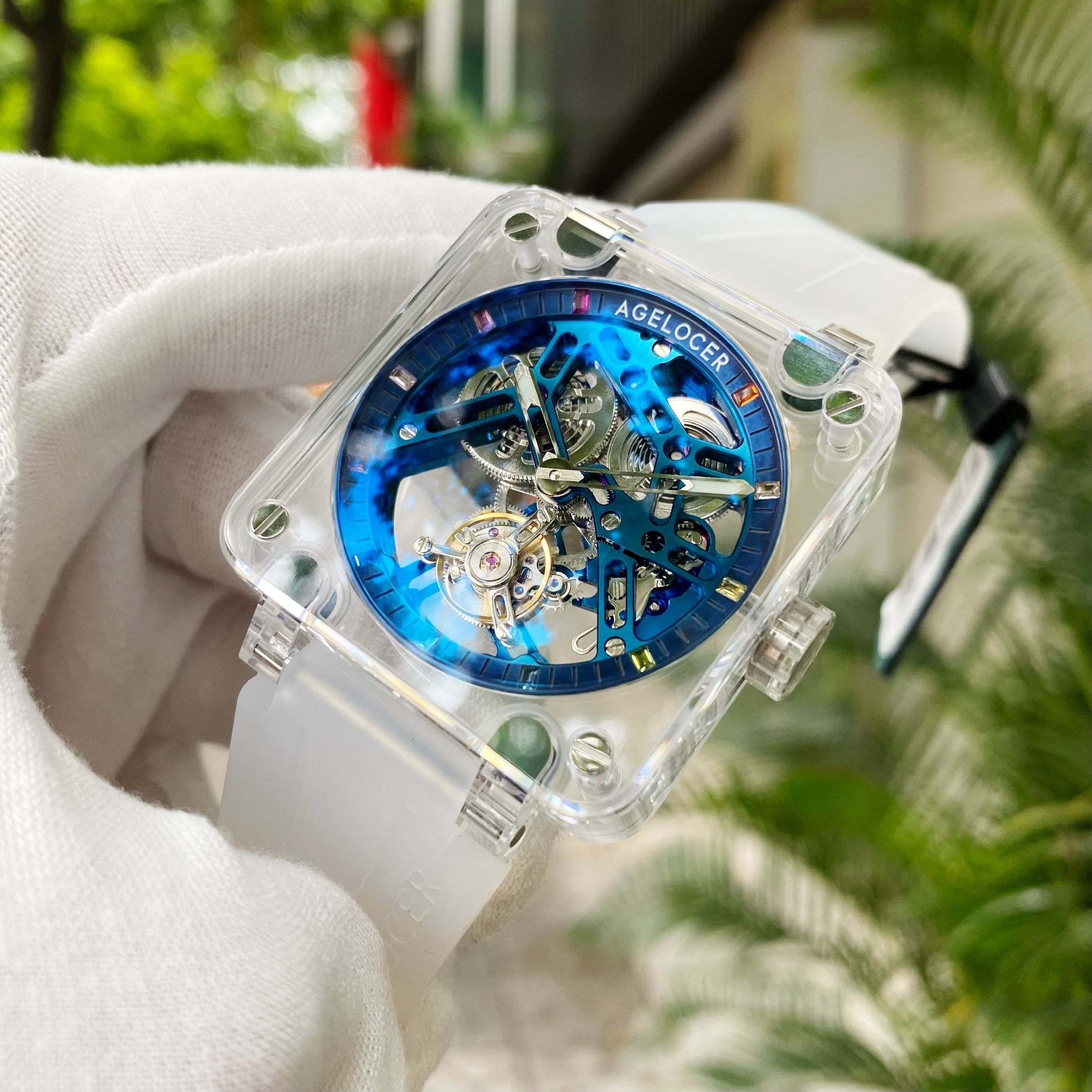 Đồng Hồ Agelocer Sapphire Tourbillon 9204S11