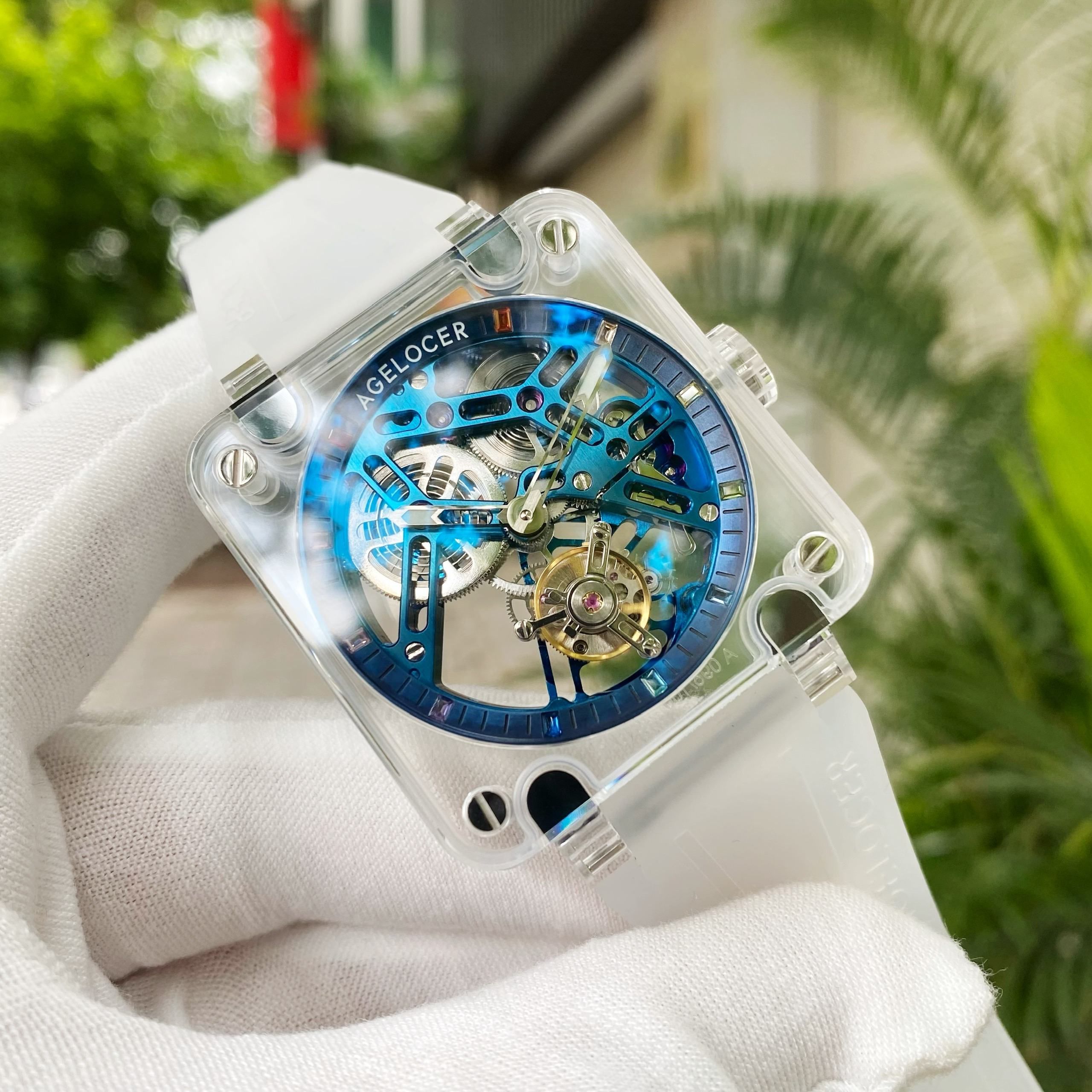 Đồng Hồ Agelocer Sapphire Tourbillon 9204S11