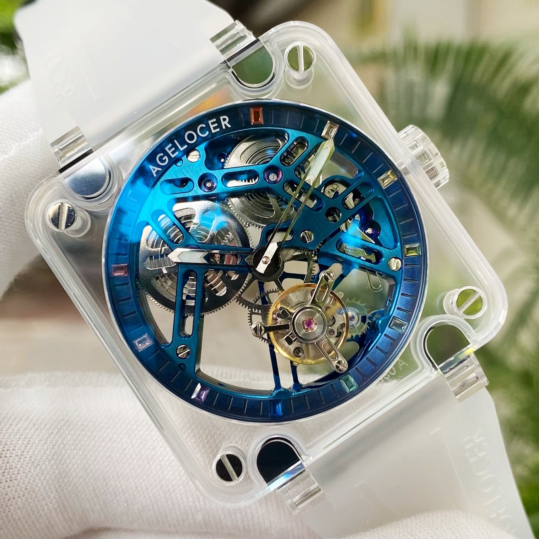 Đồng Hồ Agelocer Sapphire Tourbillon 9204S11