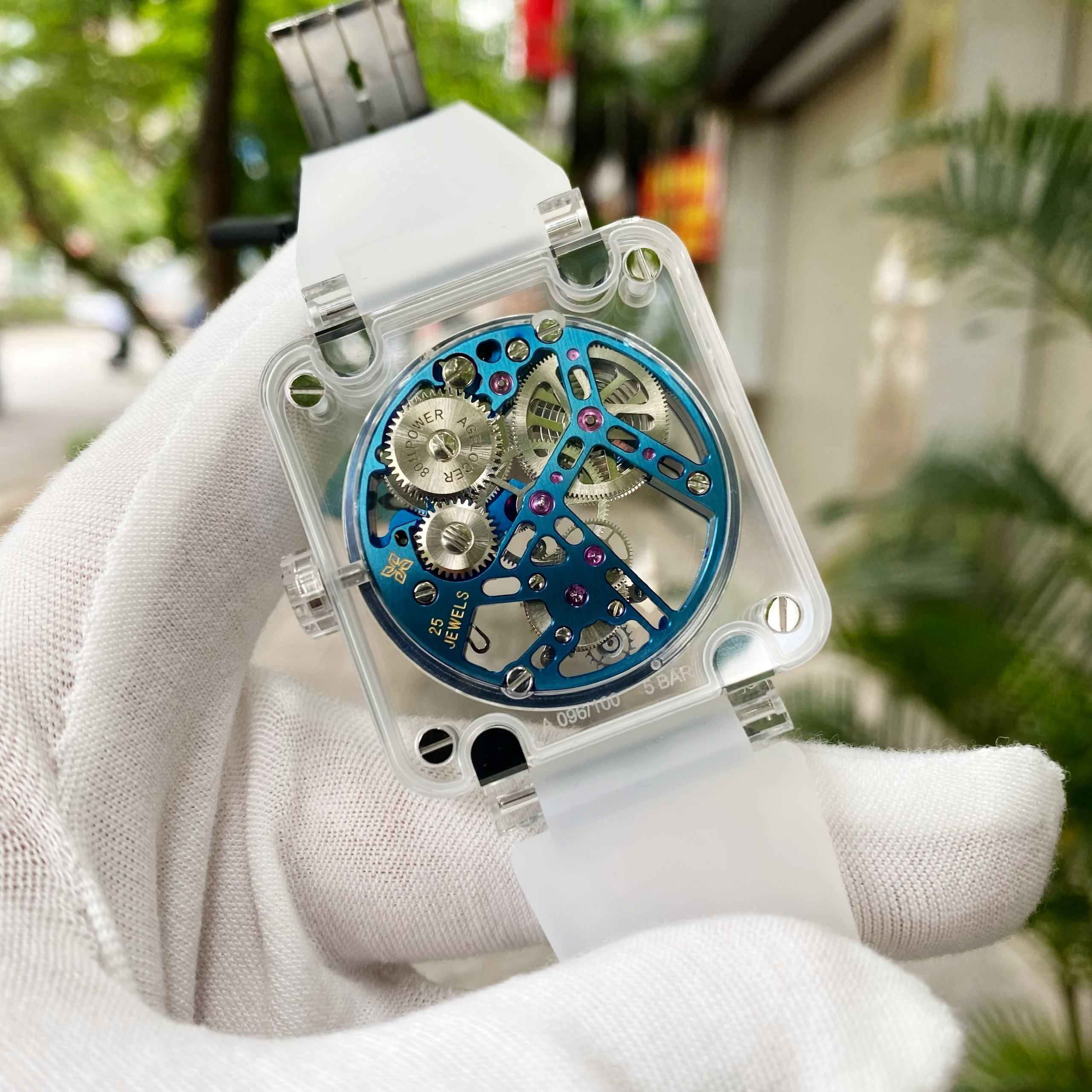 Đồng Hồ Agelocer Sapphire Tourbillon 9204S11