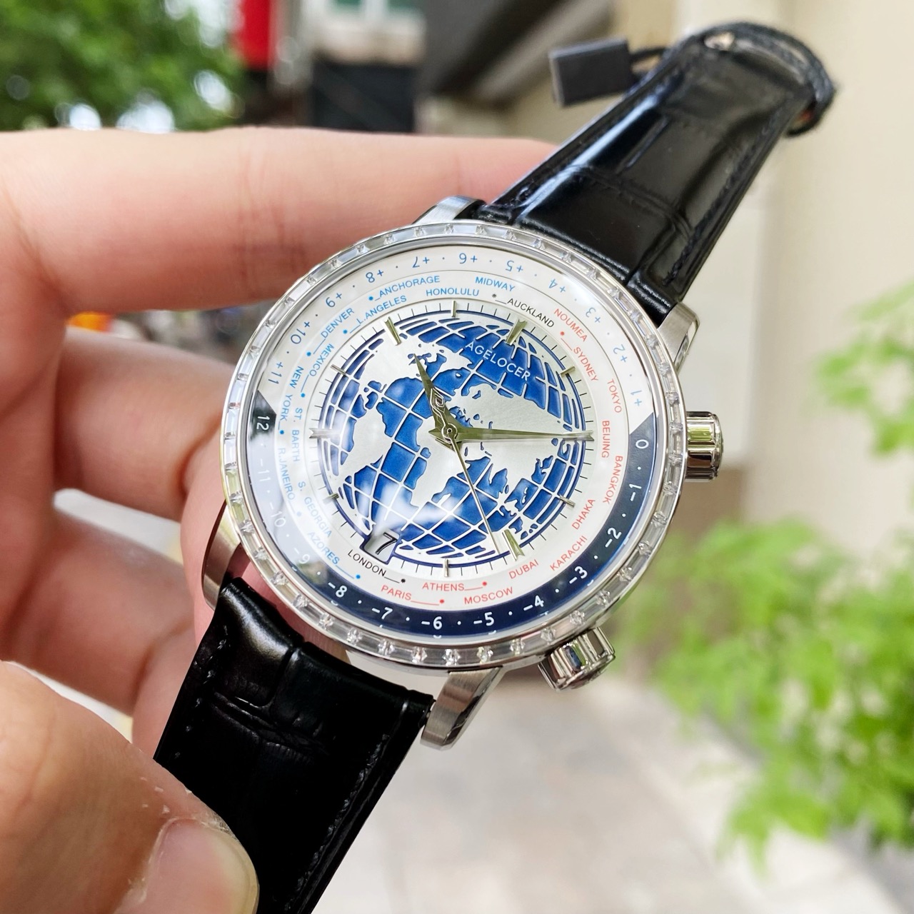 Đồng Hồ Agelocer World Time 5201E1