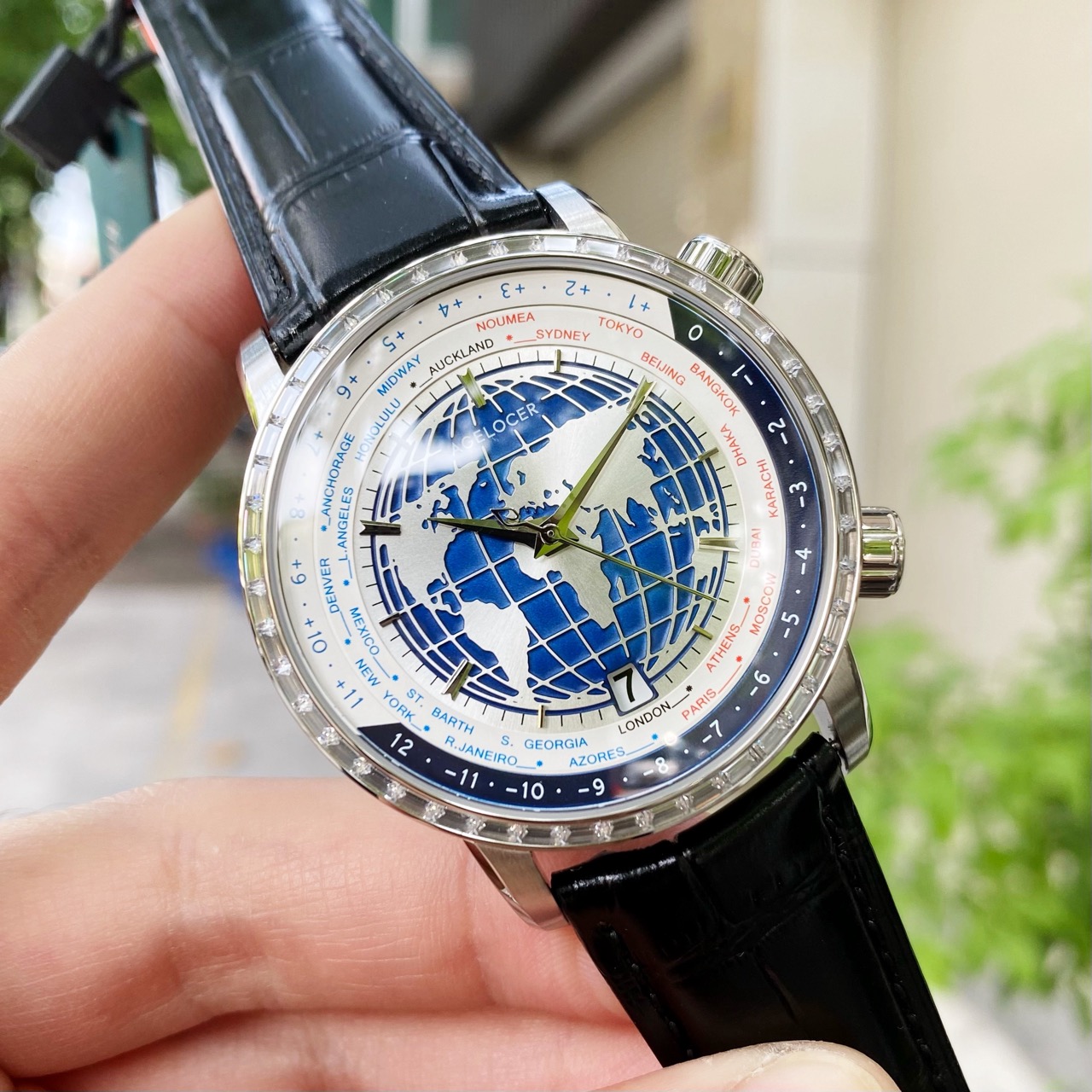 Đồng Hồ Agelocer World Time 5201E1
