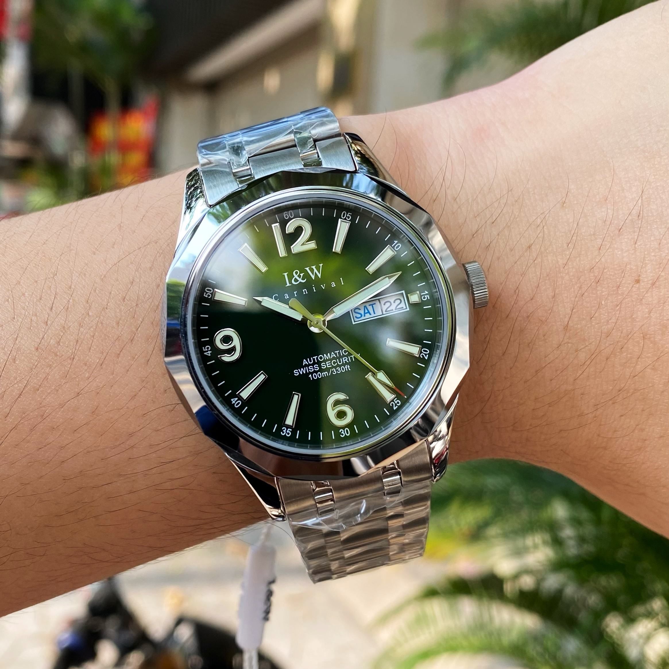 Đồng Hồ Carnival IW550 Green