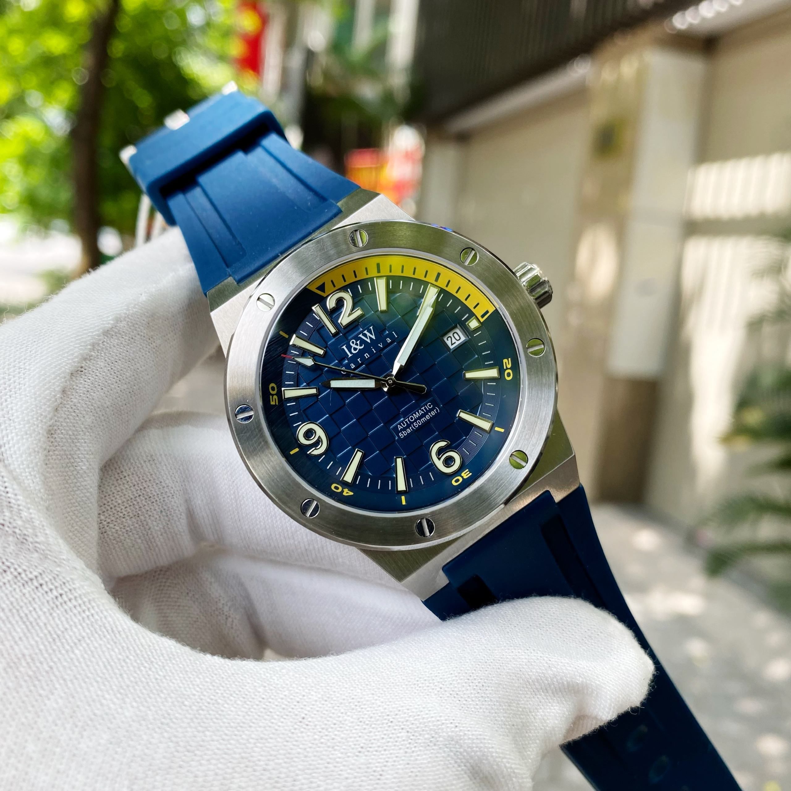 Đồng Hồ Nam Carnival IW618G Blue