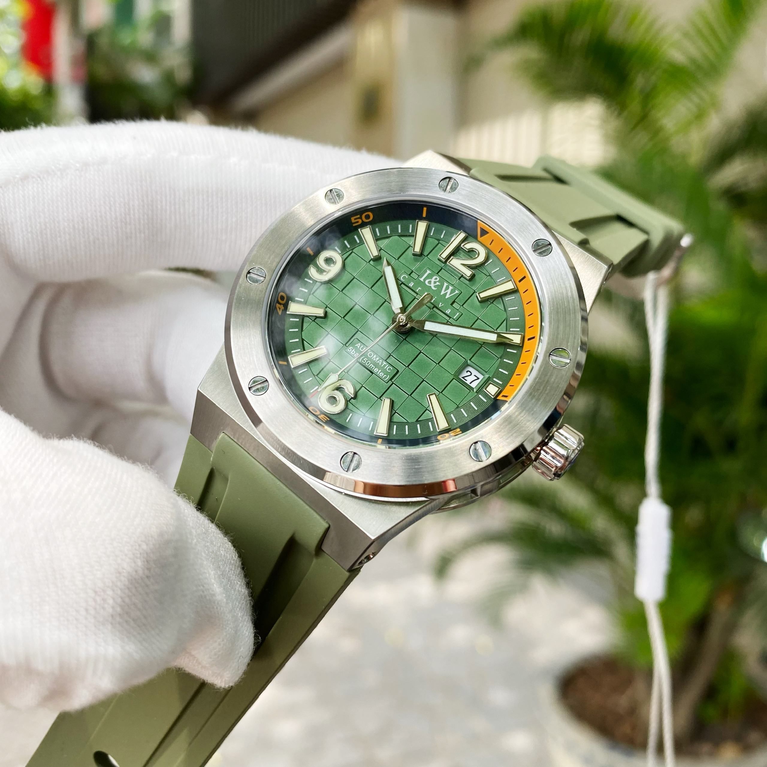 Đồng Hồ Carnival IW618G Green