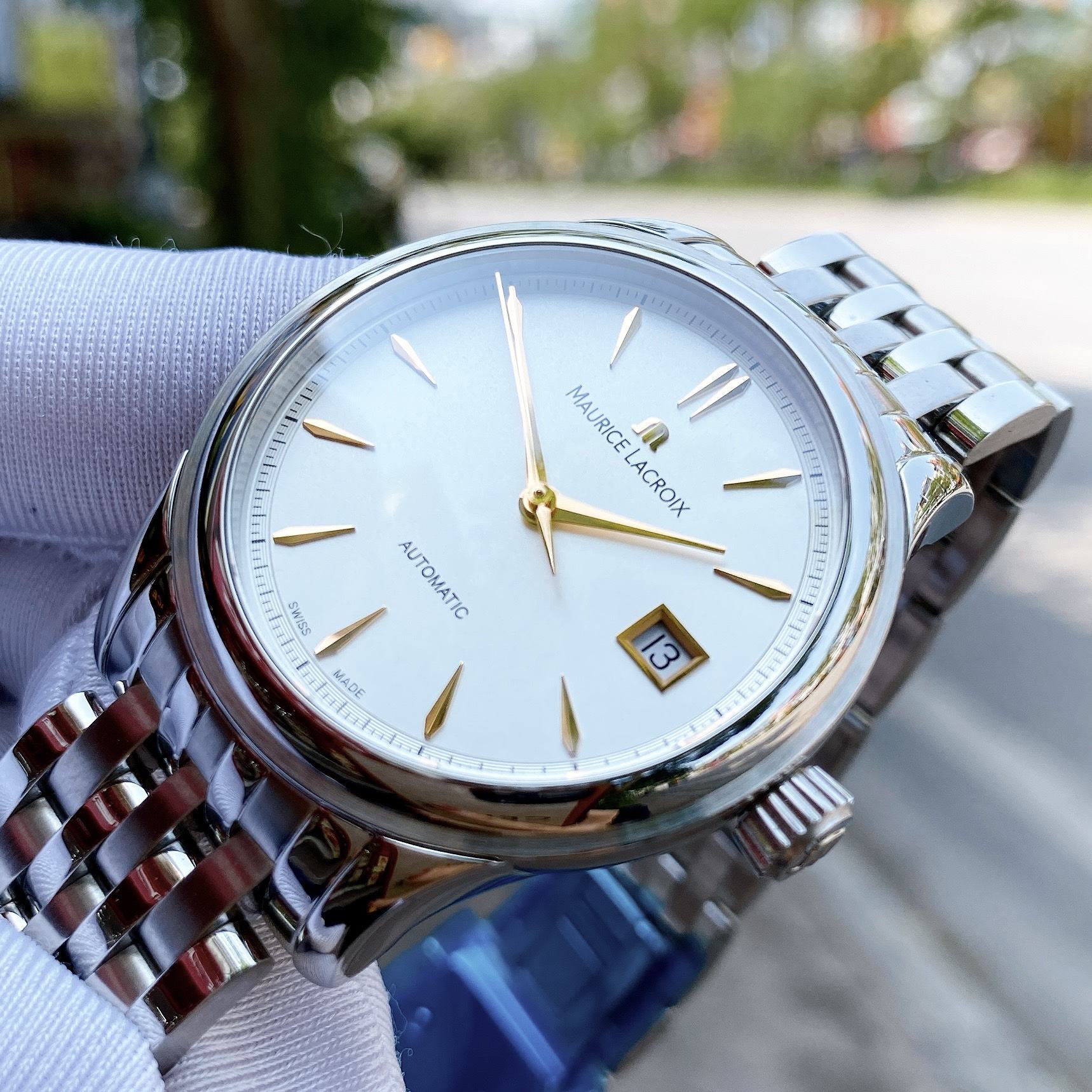 Đồng Hồ Nam Maurice Lacroix LC6027-SS002-131