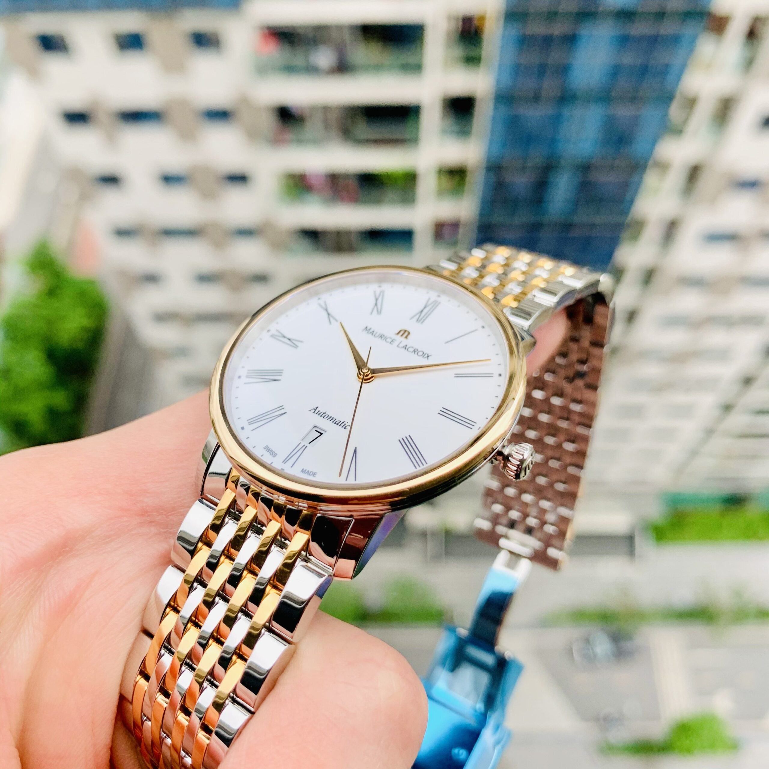 Đồng Hồ Nam Maurice Lacroix Les Classiques LC6067-PS103-110-1