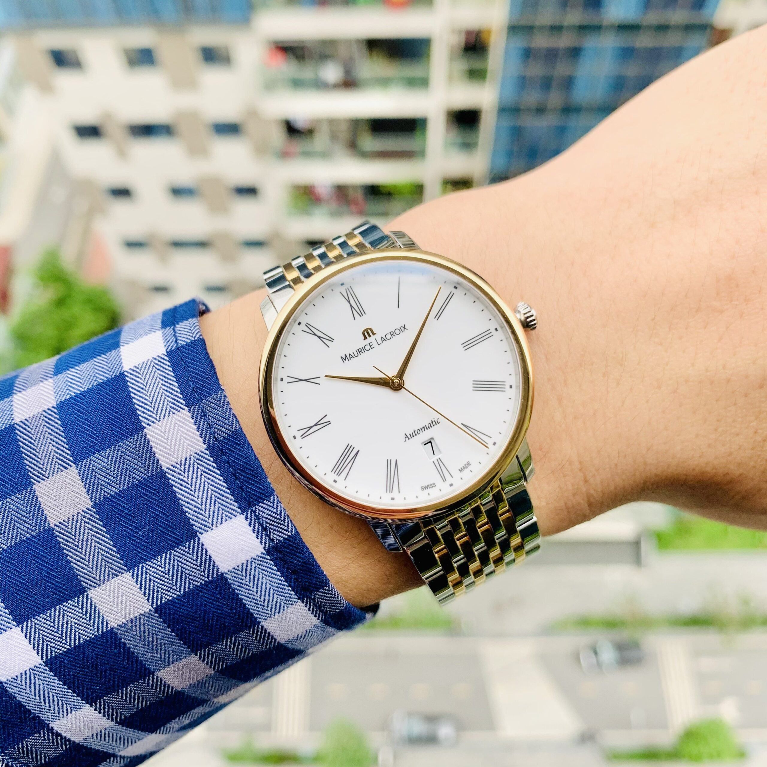 Đồng Hồ Nam Maurice Lacroix Les Classiques LC6067-PS103-110-1