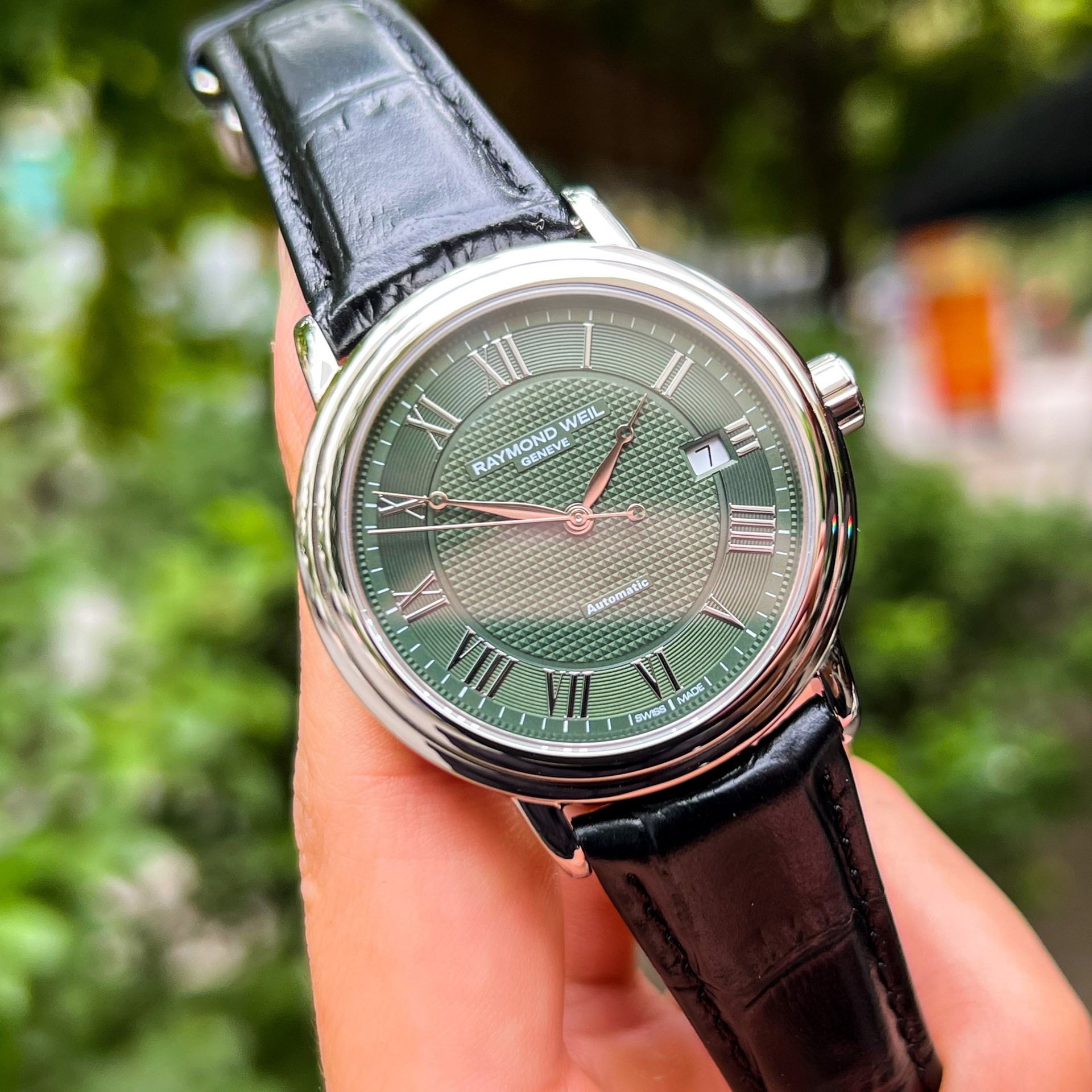 Đồng Hồ Nam Raymond Weil Maestro Green -2837-STC