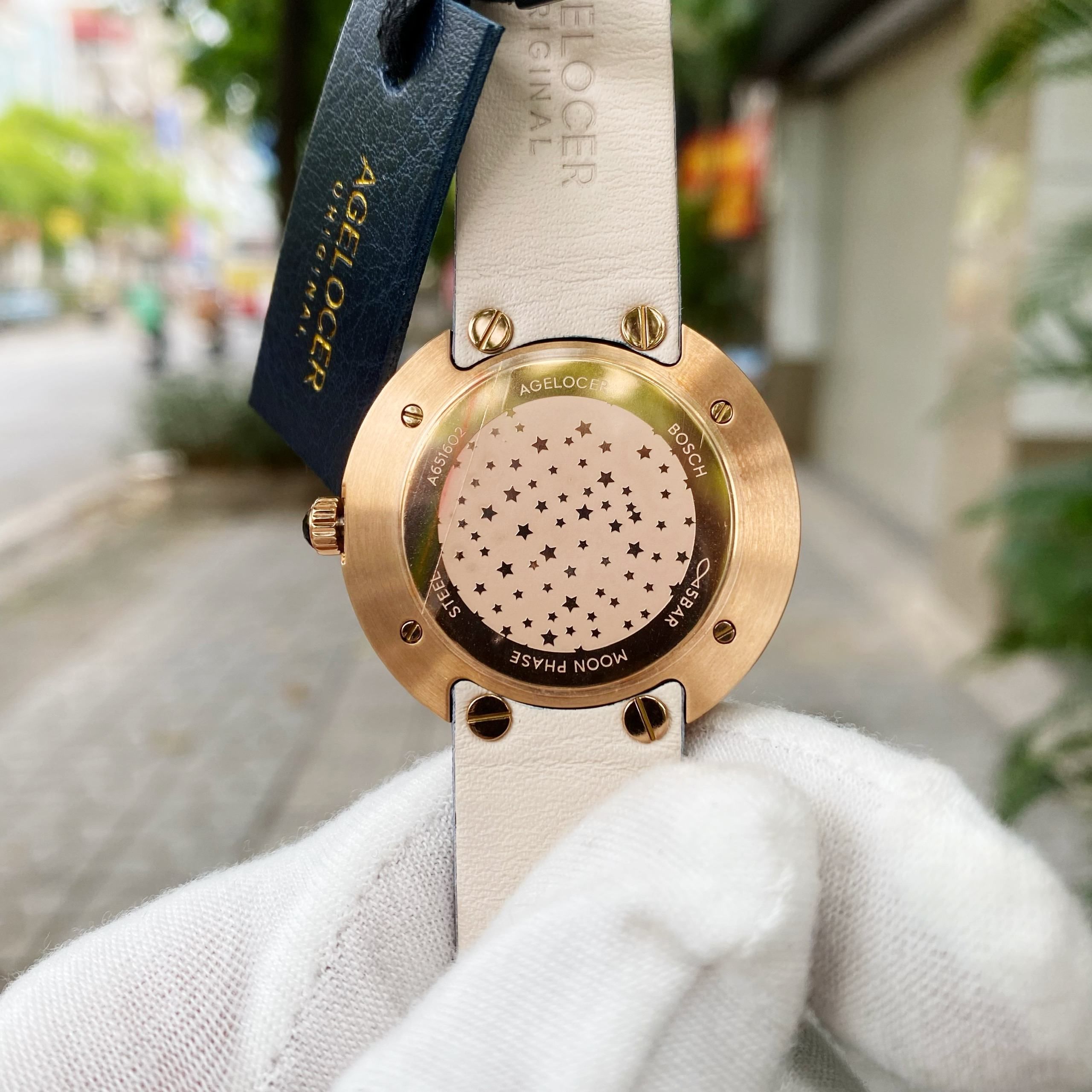 Đồng Hồ Agelocer Moon Phases 6501D6