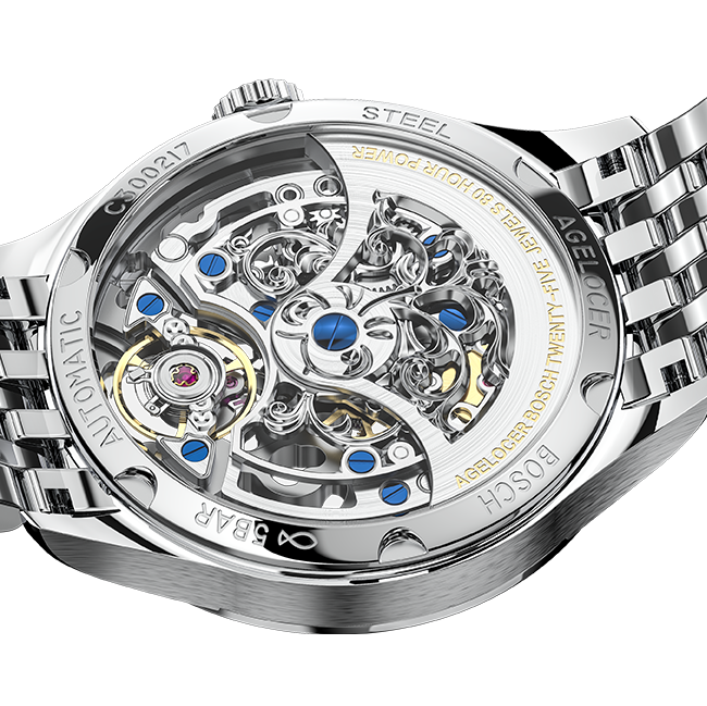 Đồng Hồ Agelocer Schwarzwald 5301A9