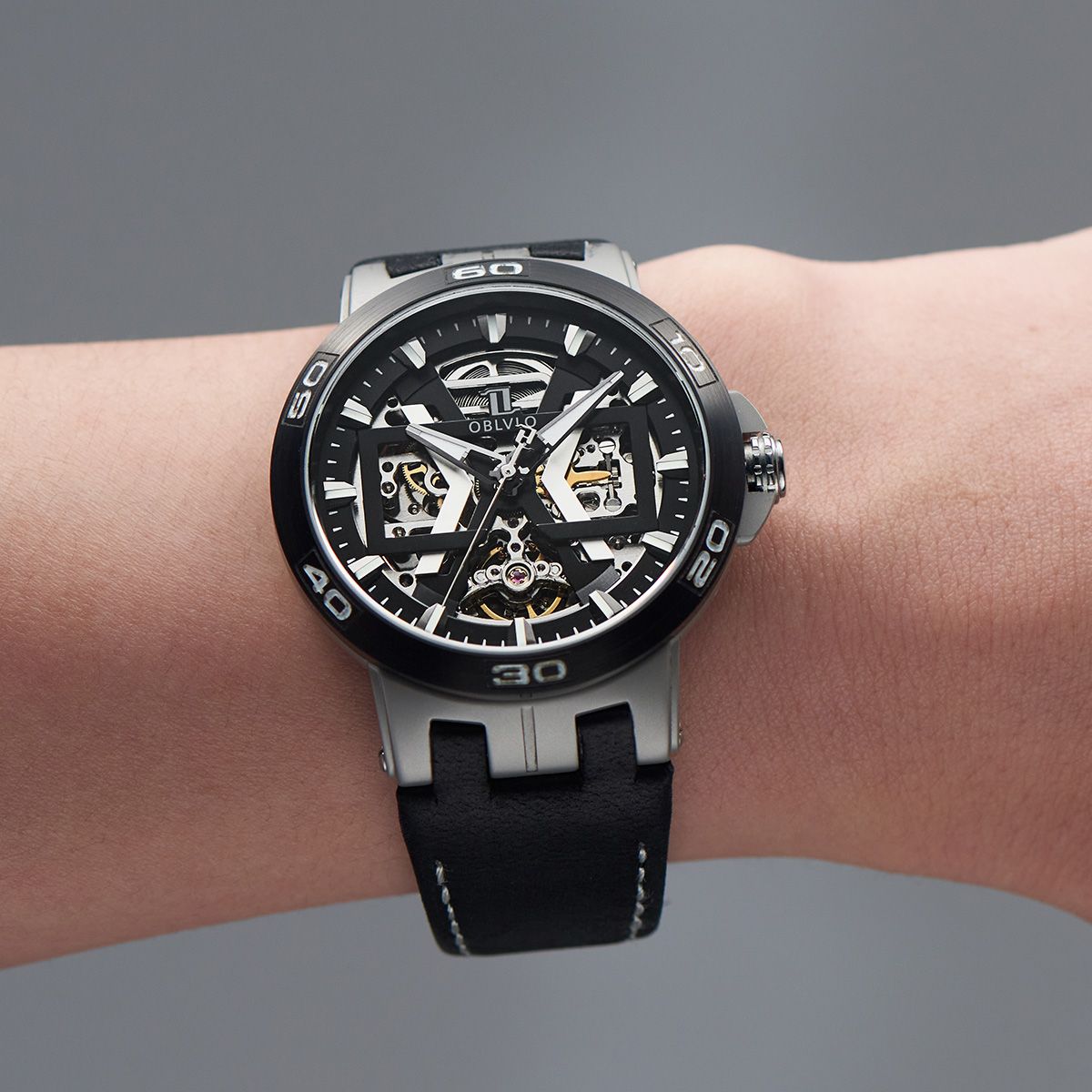 Đồng hồ OBLVLO Big Watch-UM-TBBL