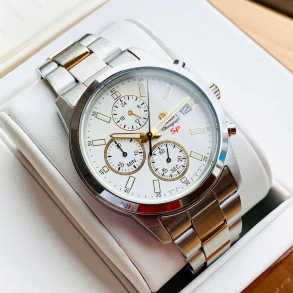 Đồng Hồ Nam Orient Chronograph FKU00001W0 Chính Hãng