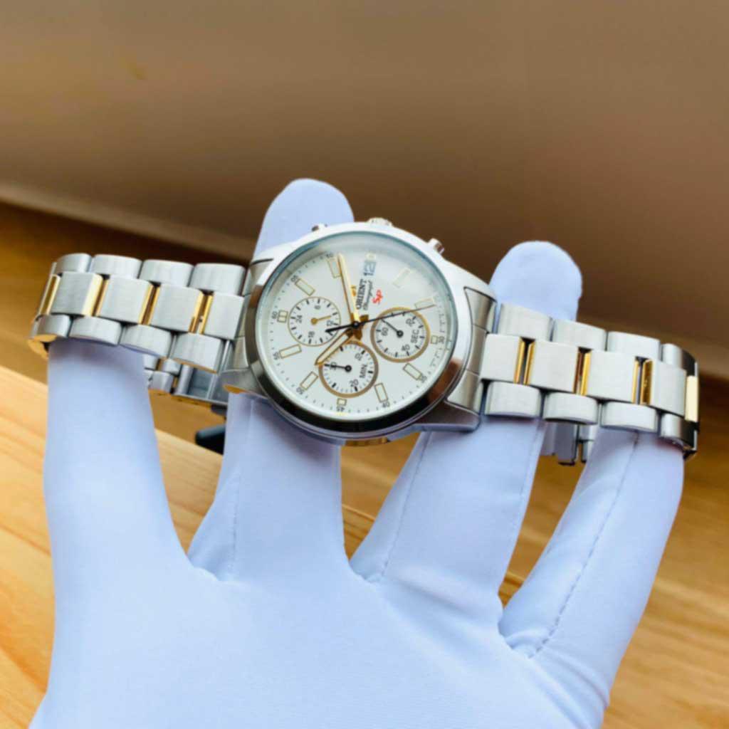 Đồng Hồ Nam Orient Chronograph FKU00001W0 Chính Hãng