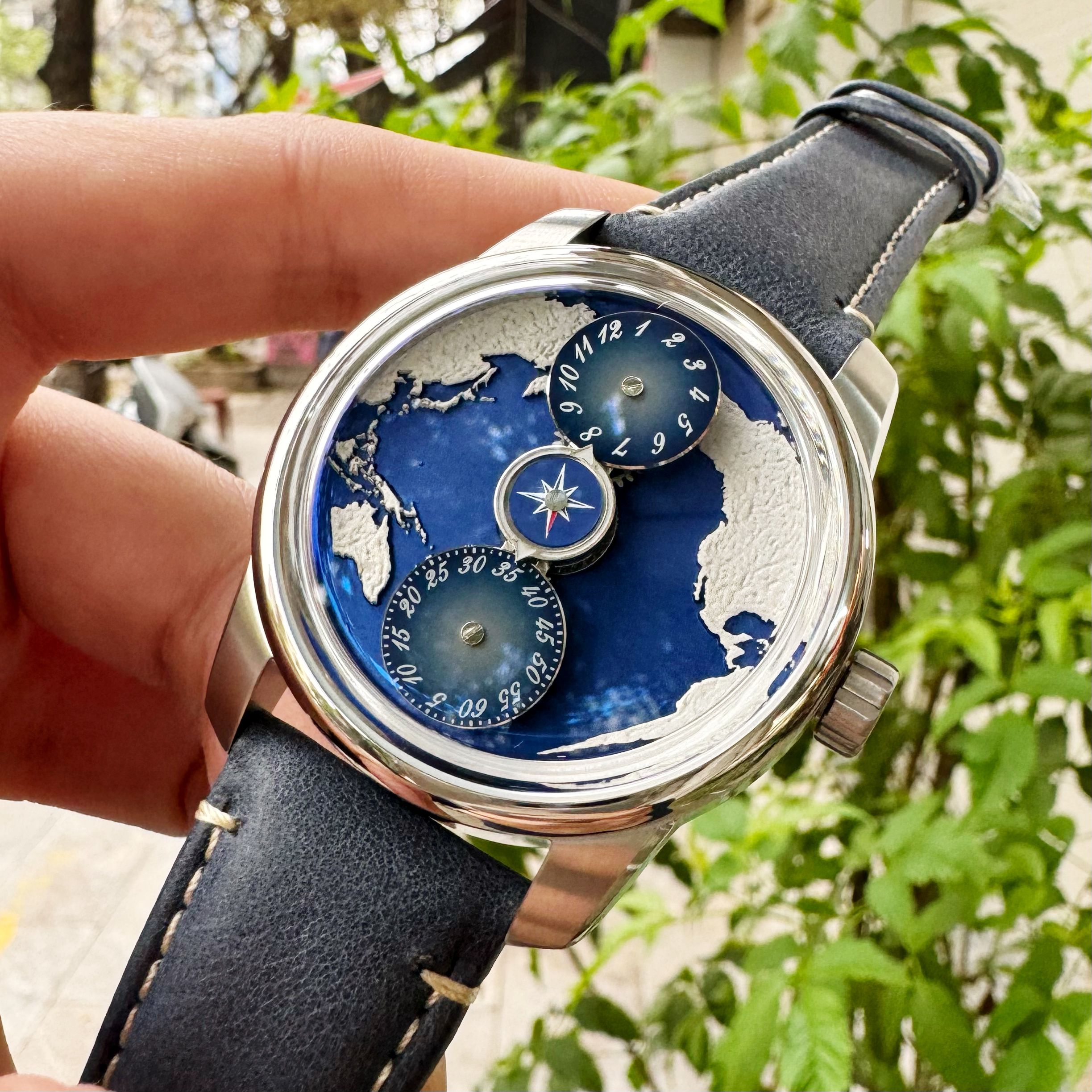 Đồng Hồ OBLVLO OBL-JM-EARTH-YLL