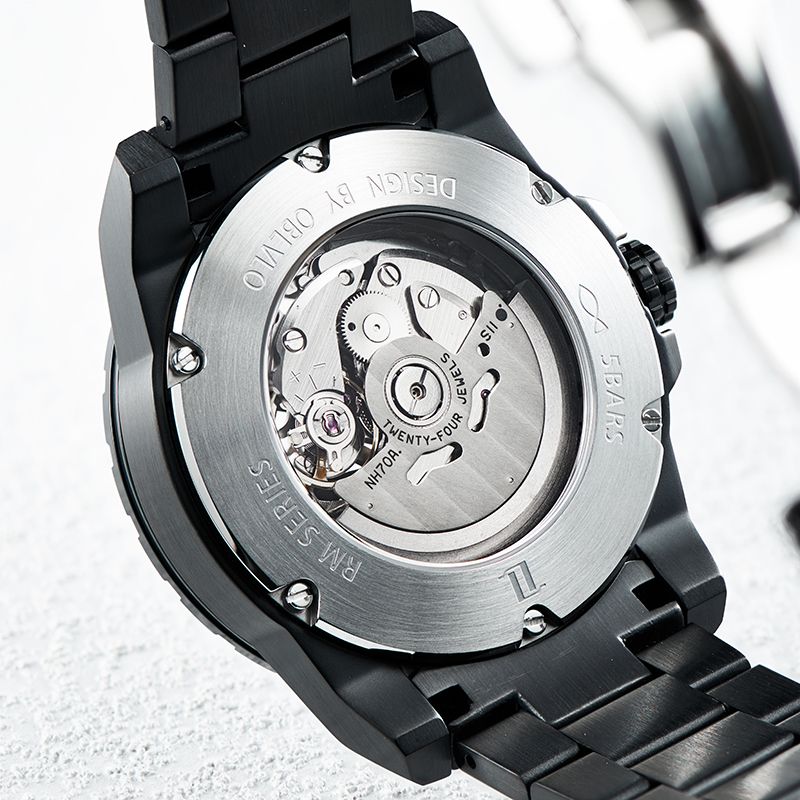 Đồng hồ OBLVLO Skeleton RMS-U-BBBS