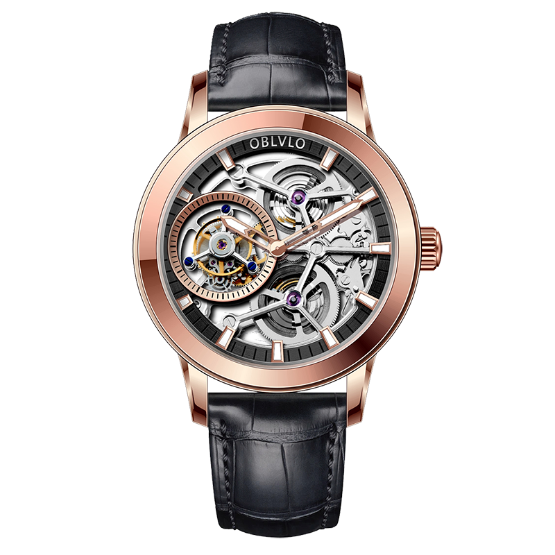Đồng hồ OBLVLO Tourbillon VM-TB-PBB