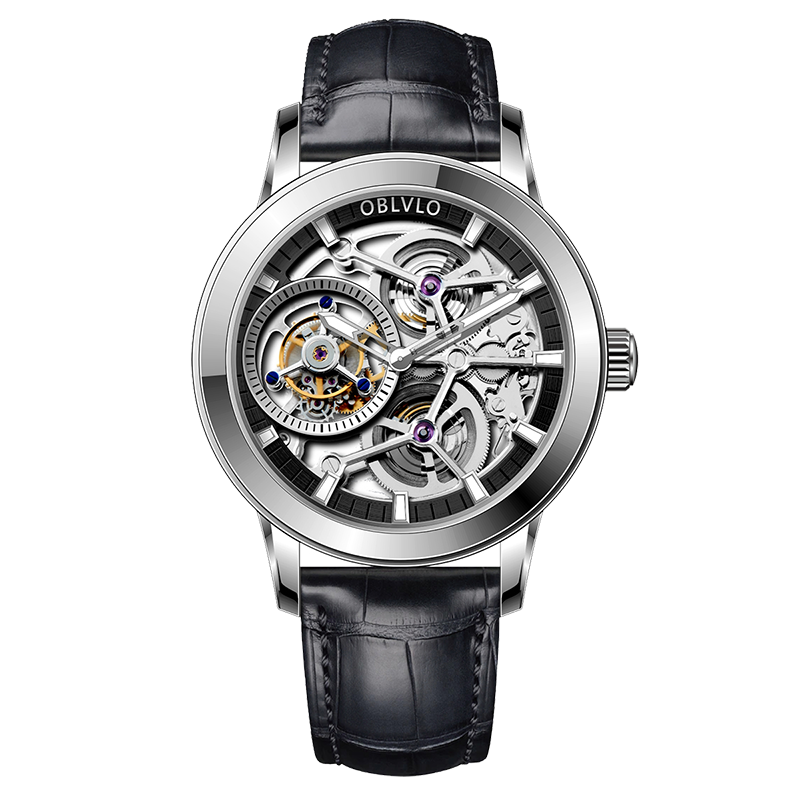 Đồng hồ OBLVLO Tourbillon VM-TB-YBB