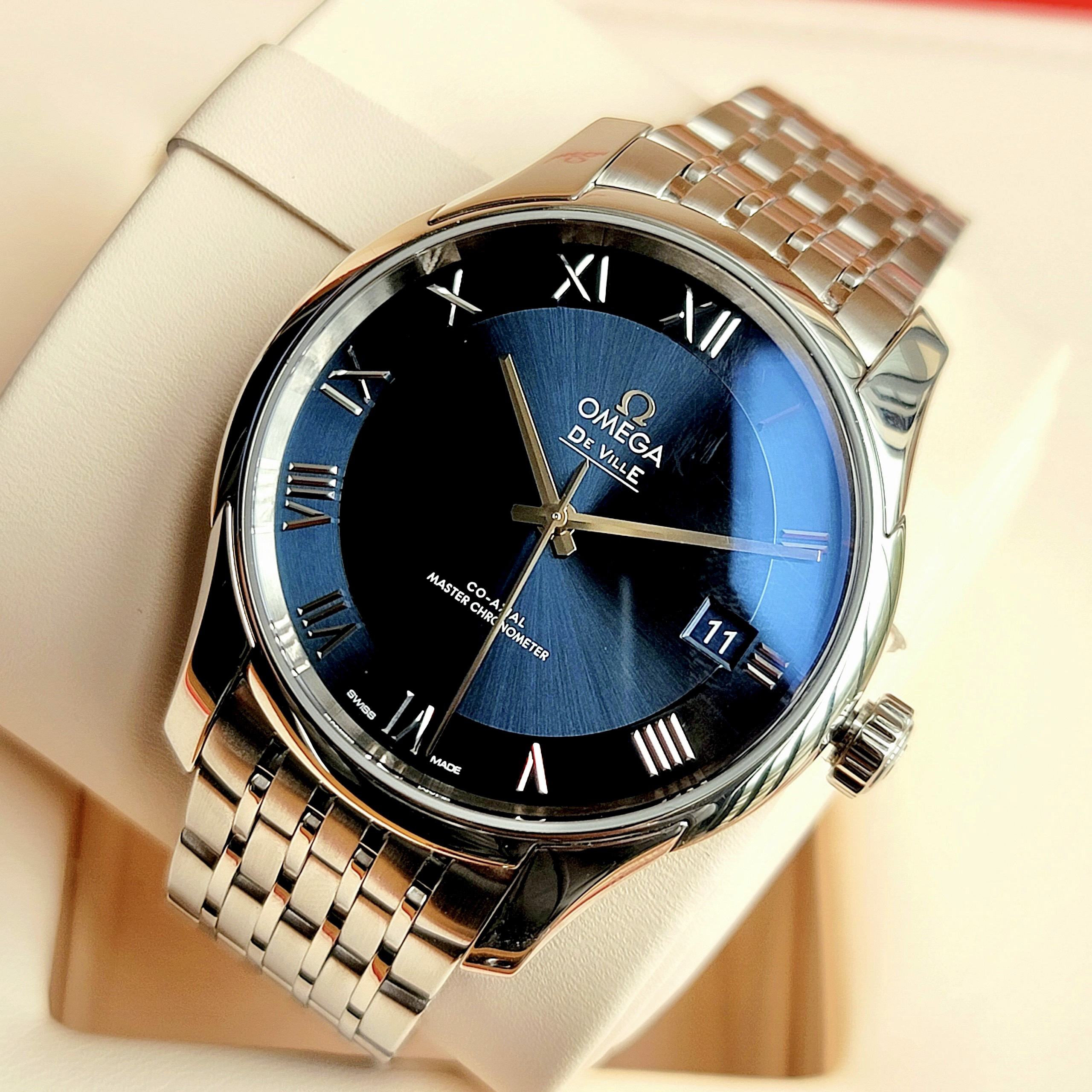 Đồng Hồ Omega De Ville Hour Vision 433.10.41.21.03.001 - Cũ