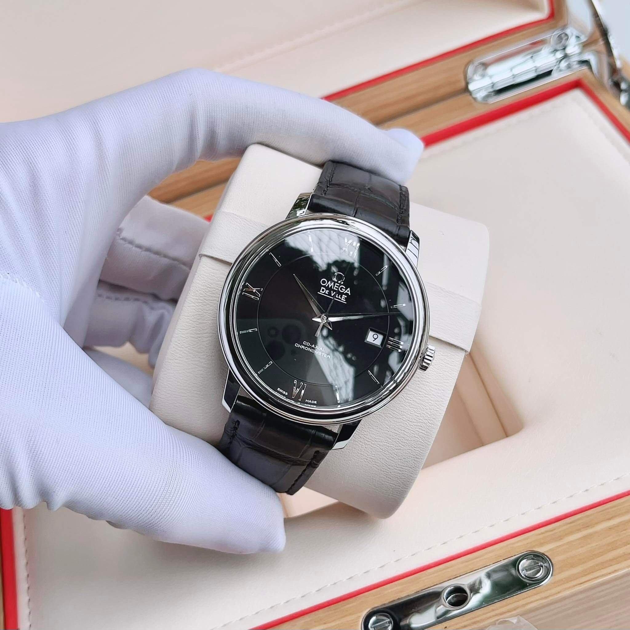 Đồng Hồ Omega De Ville Prestige Co-Axial Chronometer 424.13.40.20.01.001